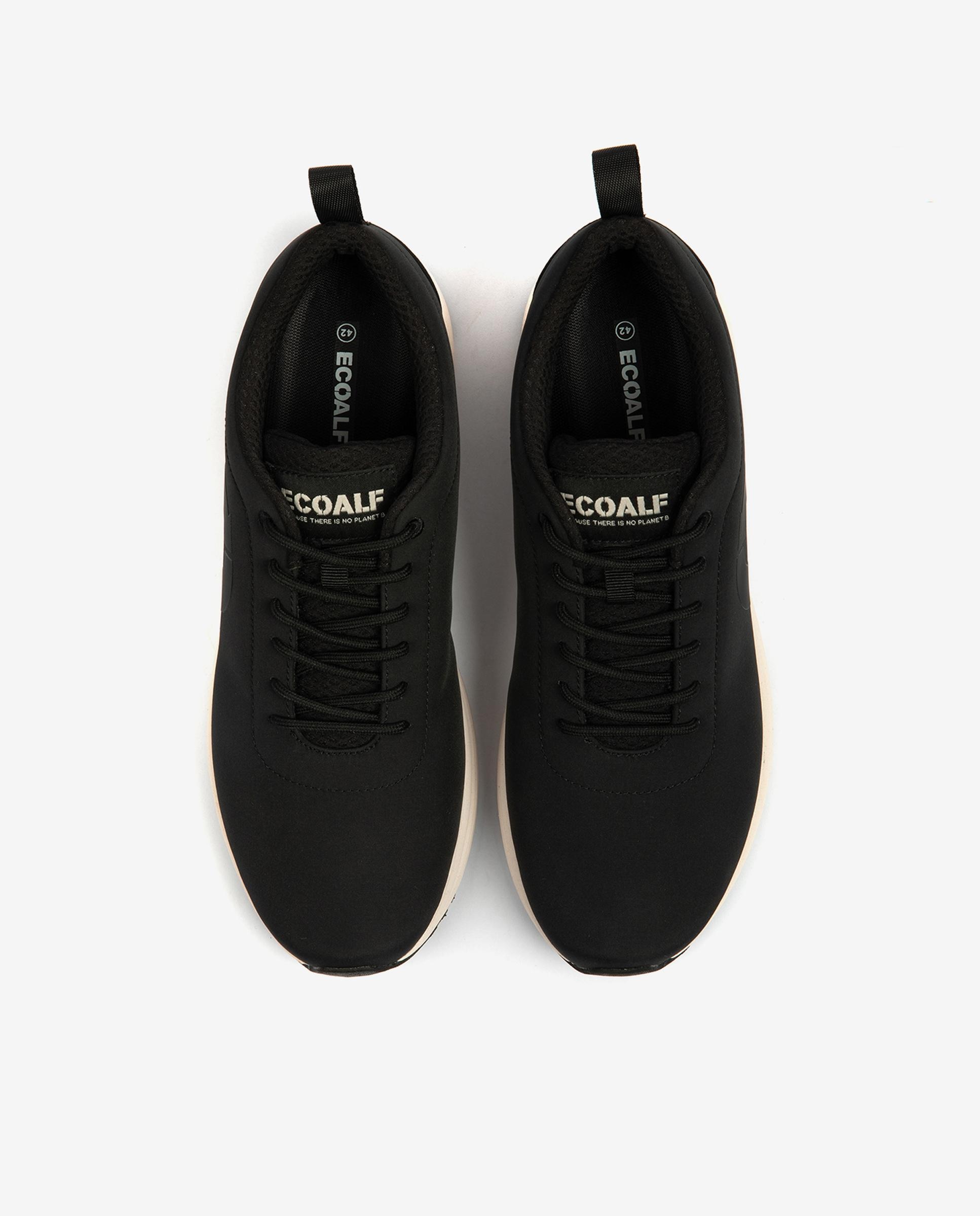 Zapatillas deportivas de mujer chicago atemporales y ligeras - Ecoalf - Negro Negro-4