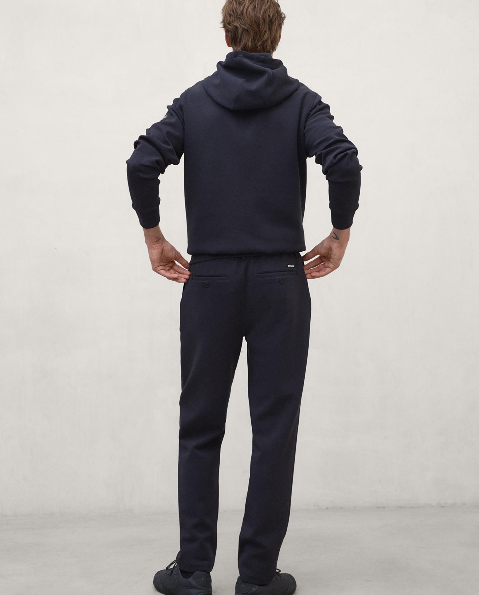 Sudadera de hombre agadir con cremallera - Ecoalf - Azul marino Azul marino-5