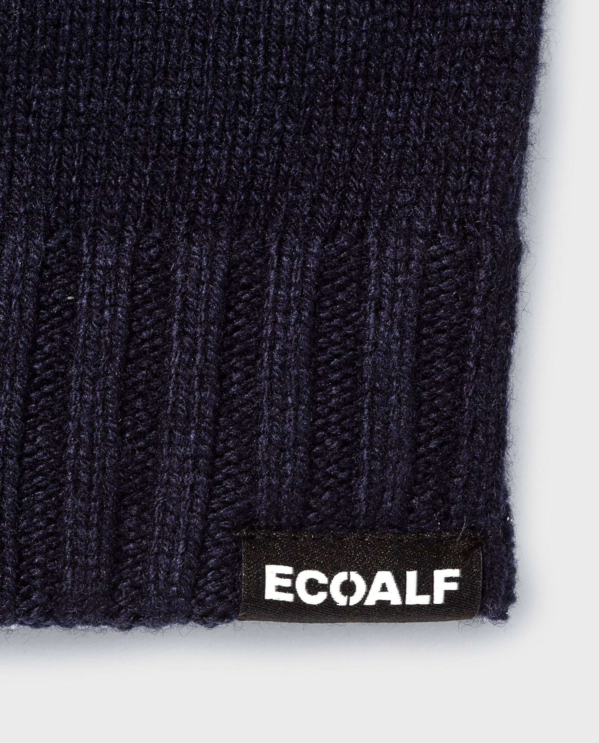 Guantes táctiles wool de punto - Ecoalf - Azul marino Azul marino-3