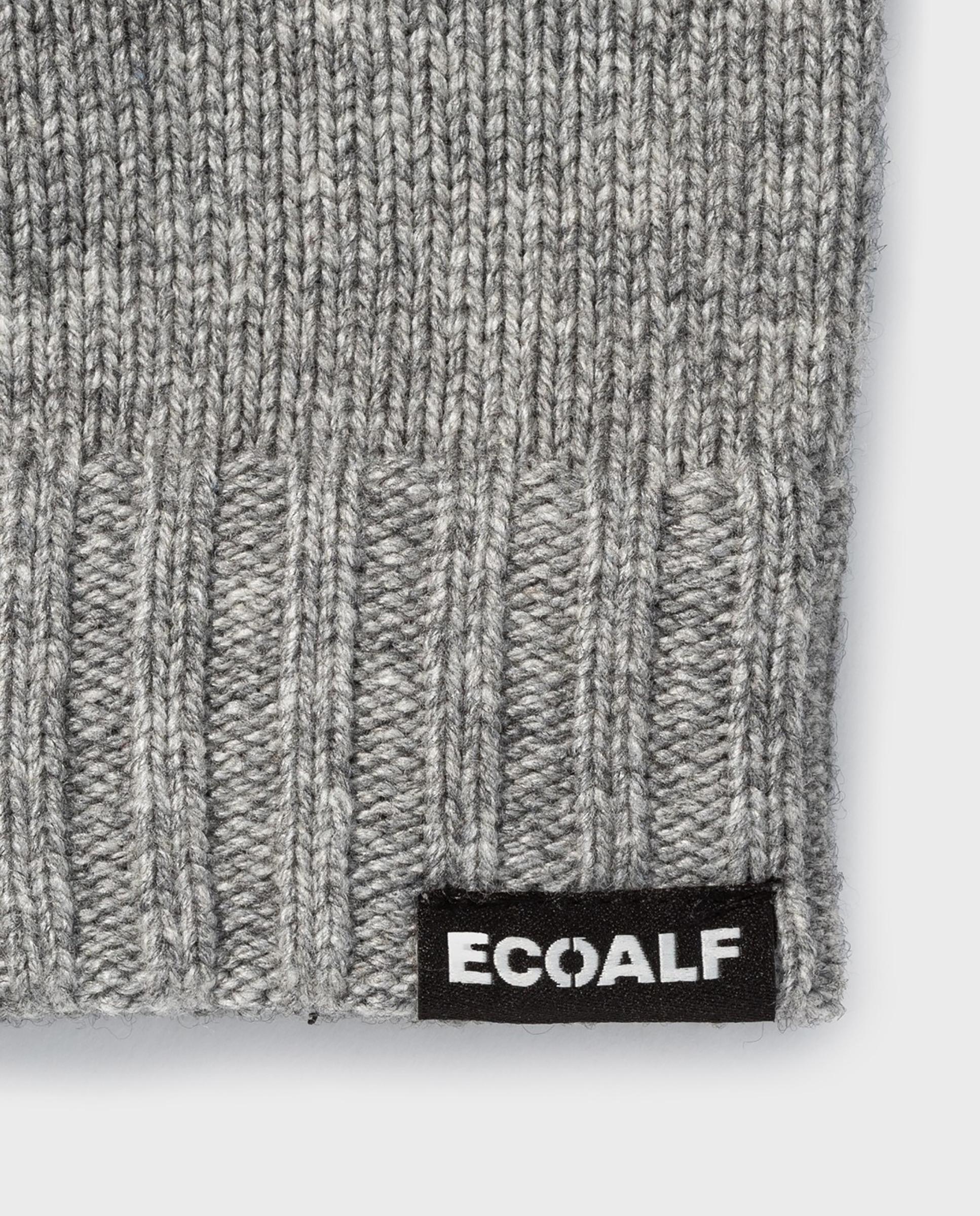 Guantes táctiles wool de punto - Ecoalf - Gris Gris-3