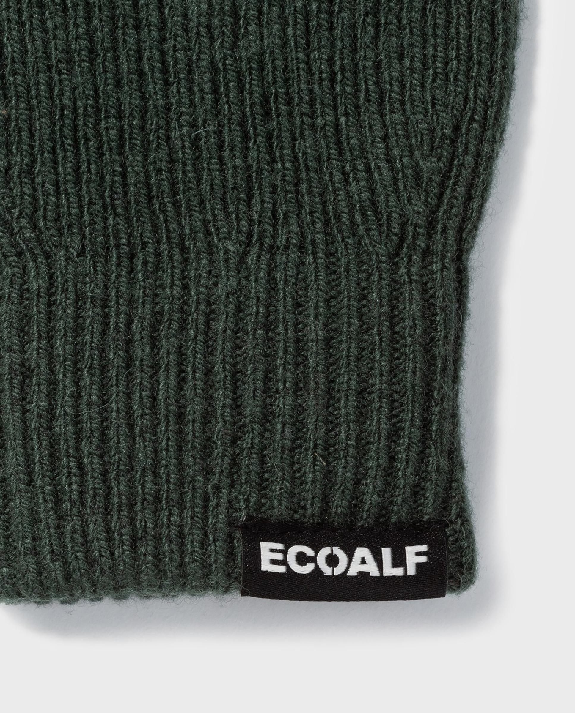 Guantes táctiles wool de punto - Ecoalf - Verde Verde-3