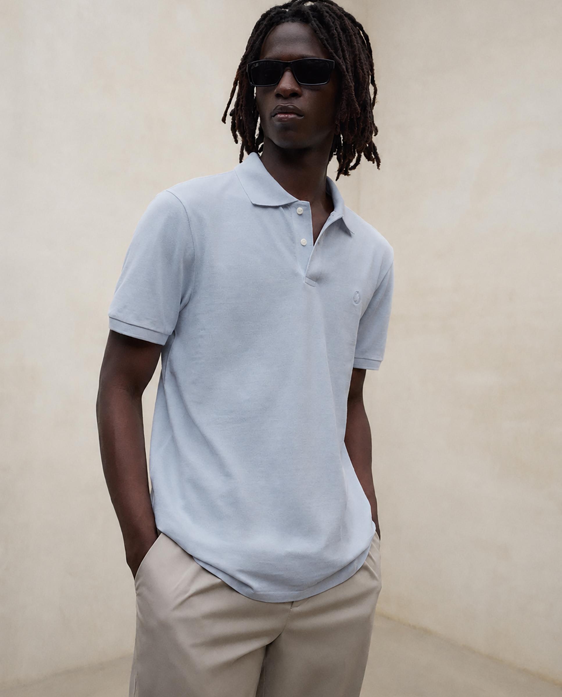 Ecoalf - Polo de manga corta de hombre con logo bordado.