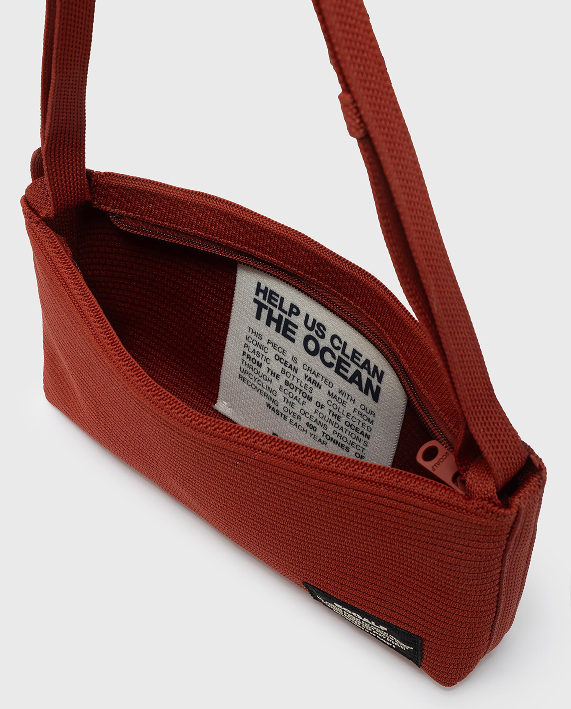Bolso de hombro tika baguette con diseño ajustable 2 en 1 - Ecoalf - Naranja Naranja-2
