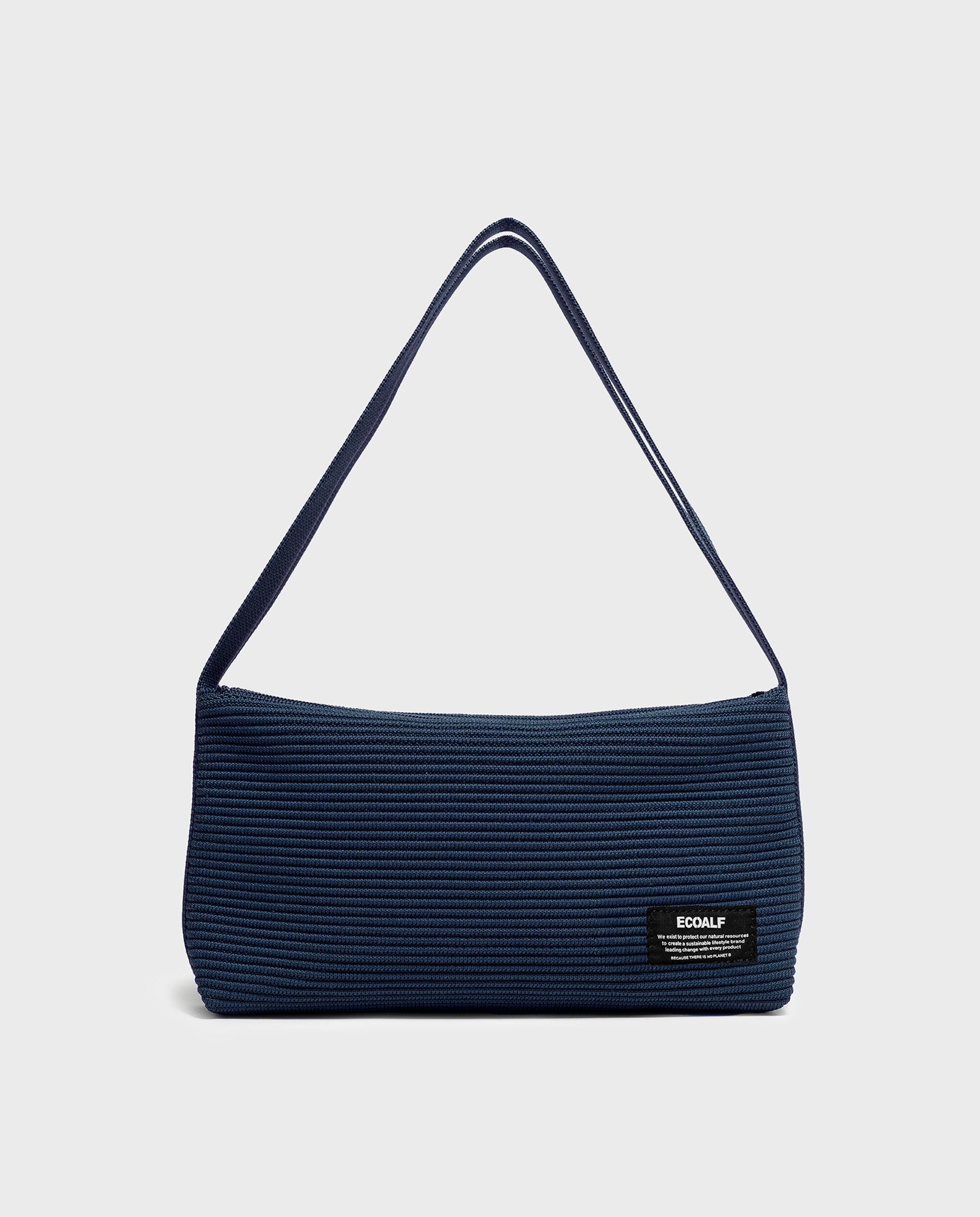 Bolso de hombro tika baguette con diseño ajustable 2 en 1 - Ecoalf - Azul Azul-1