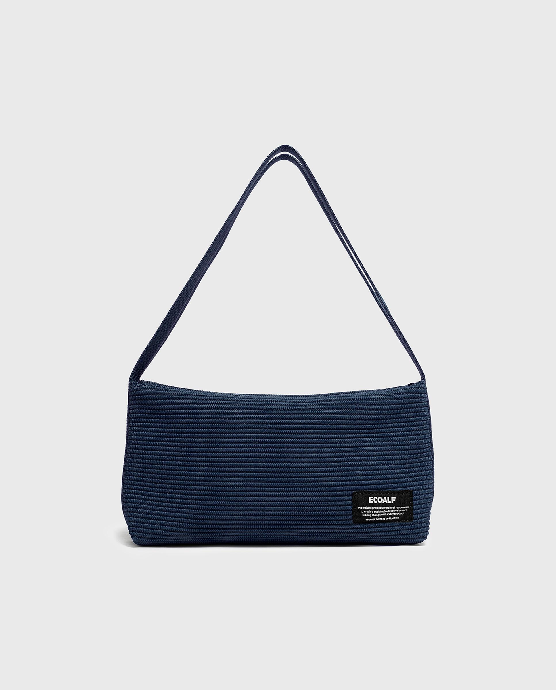 Bolso de hombro tika baguette con diseño ajustable 2 en 1 - Ecoalf - Azul Azul-3