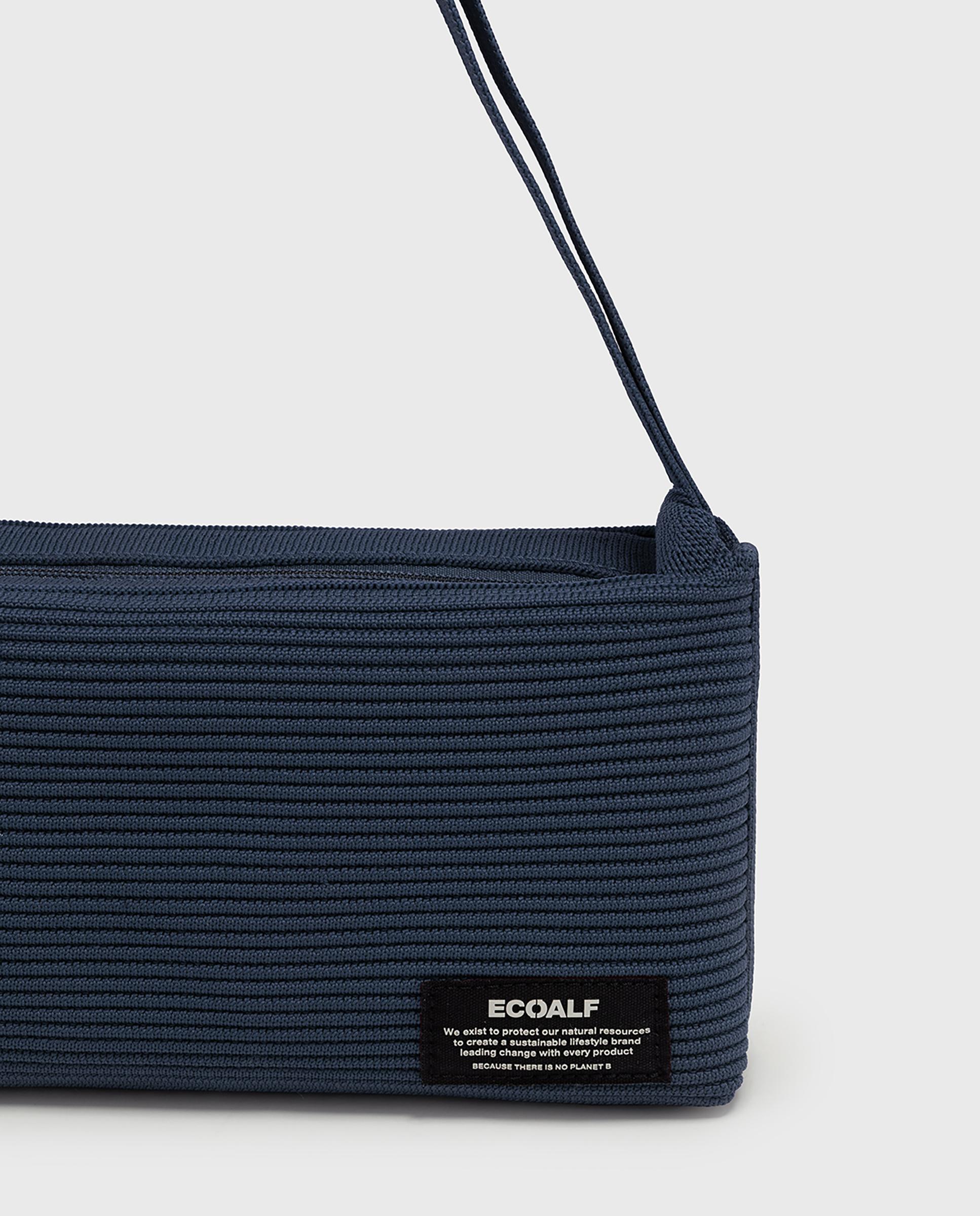 Bolso de hombro tika baguette con diseño ajustable 2 en 1 - Ecoalf - Azul Azul-4