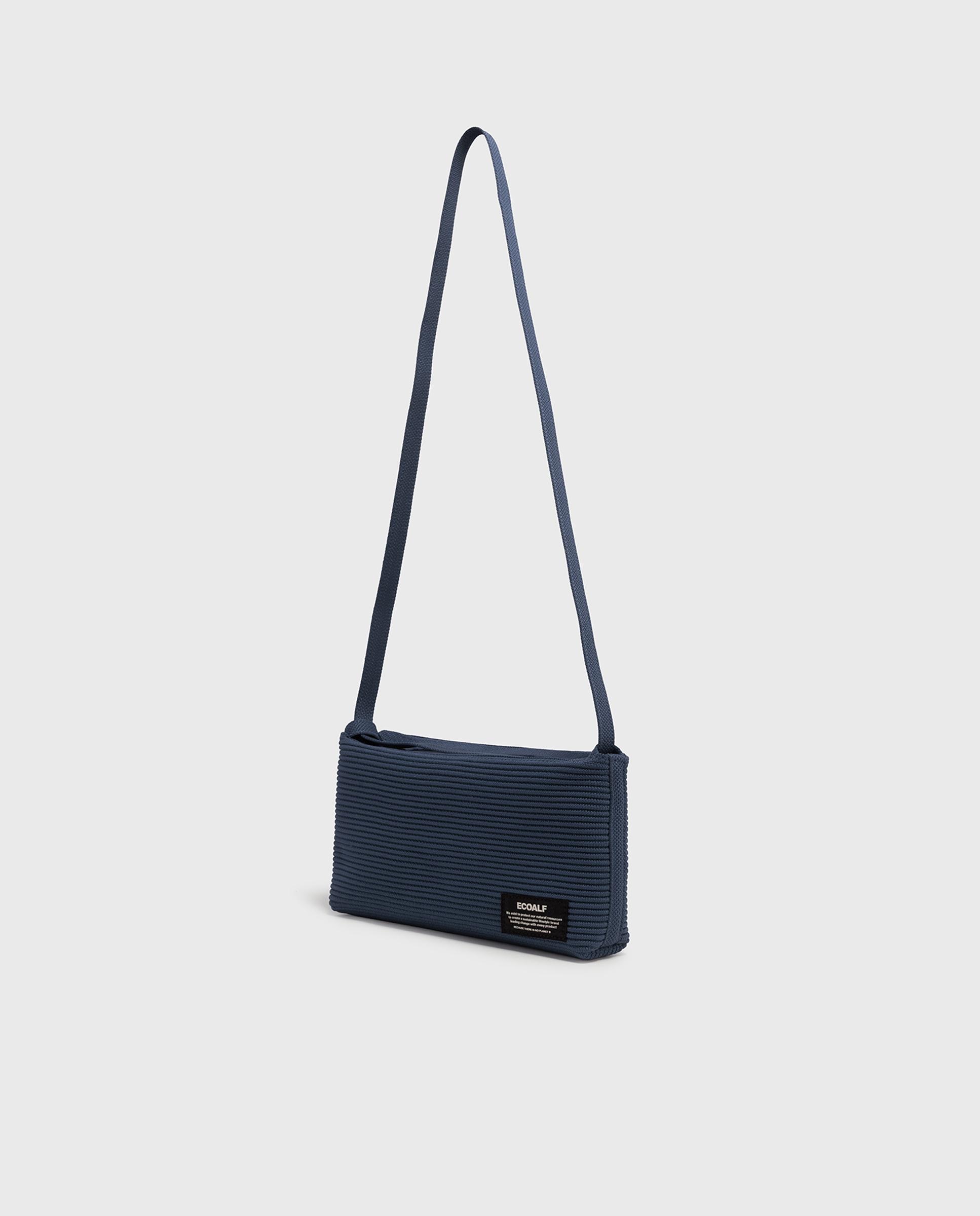Bolso de hombro tika baguette con diseño ajustable 2 en 1 - Ecoalf - Azul Azul-5