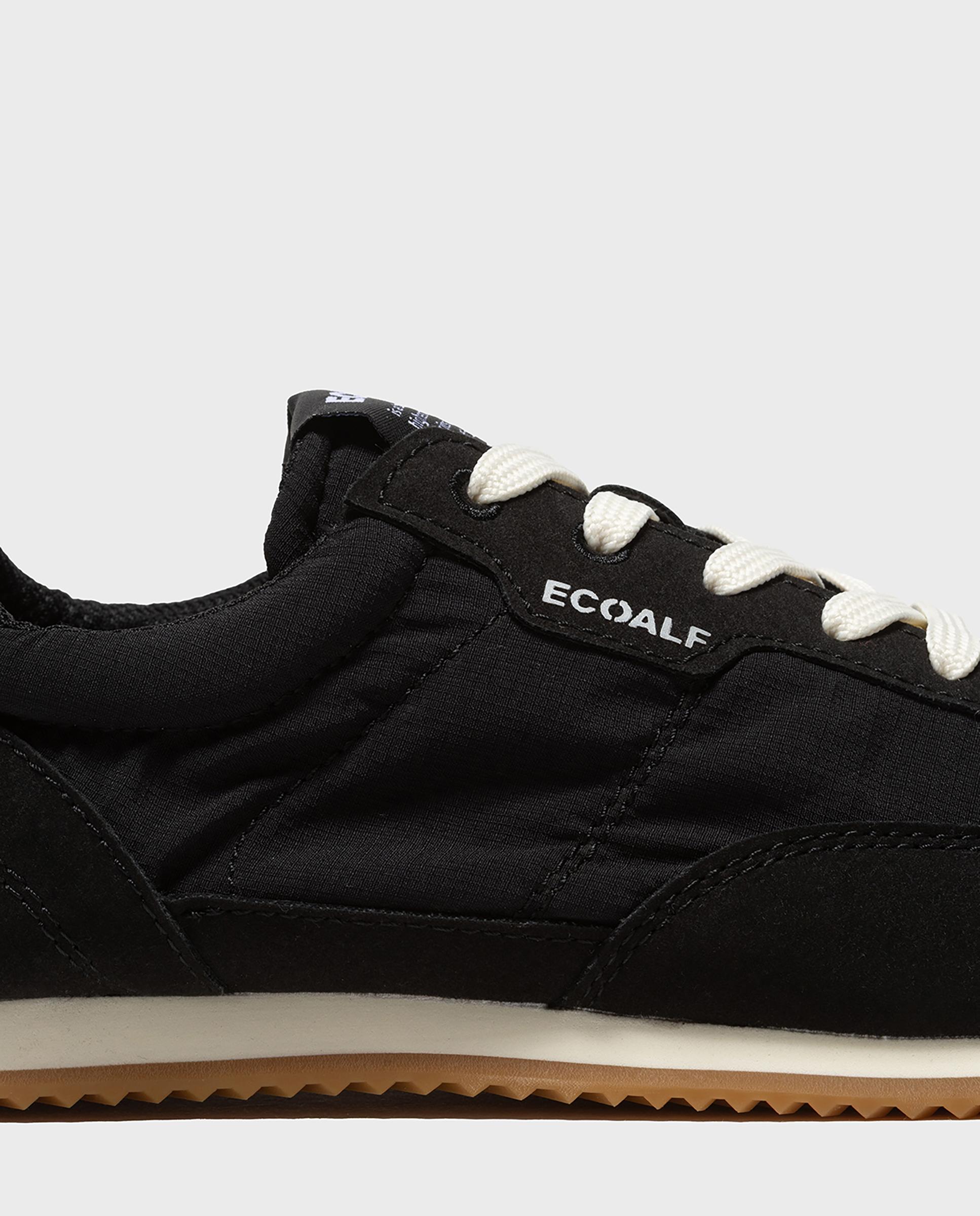 Zapatillas deportivas de mujer denver fabricadas en nailon reciclado - Ecoalf - Negro Negro-4