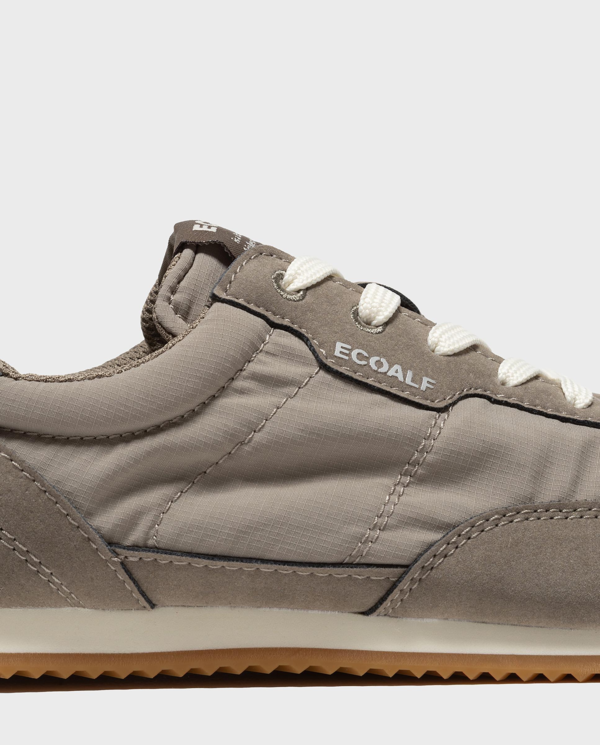 Zapatillas deportivas de mujer denver fabricadas en nailon reciclado - Ecoalf - Marrón Marrón-6