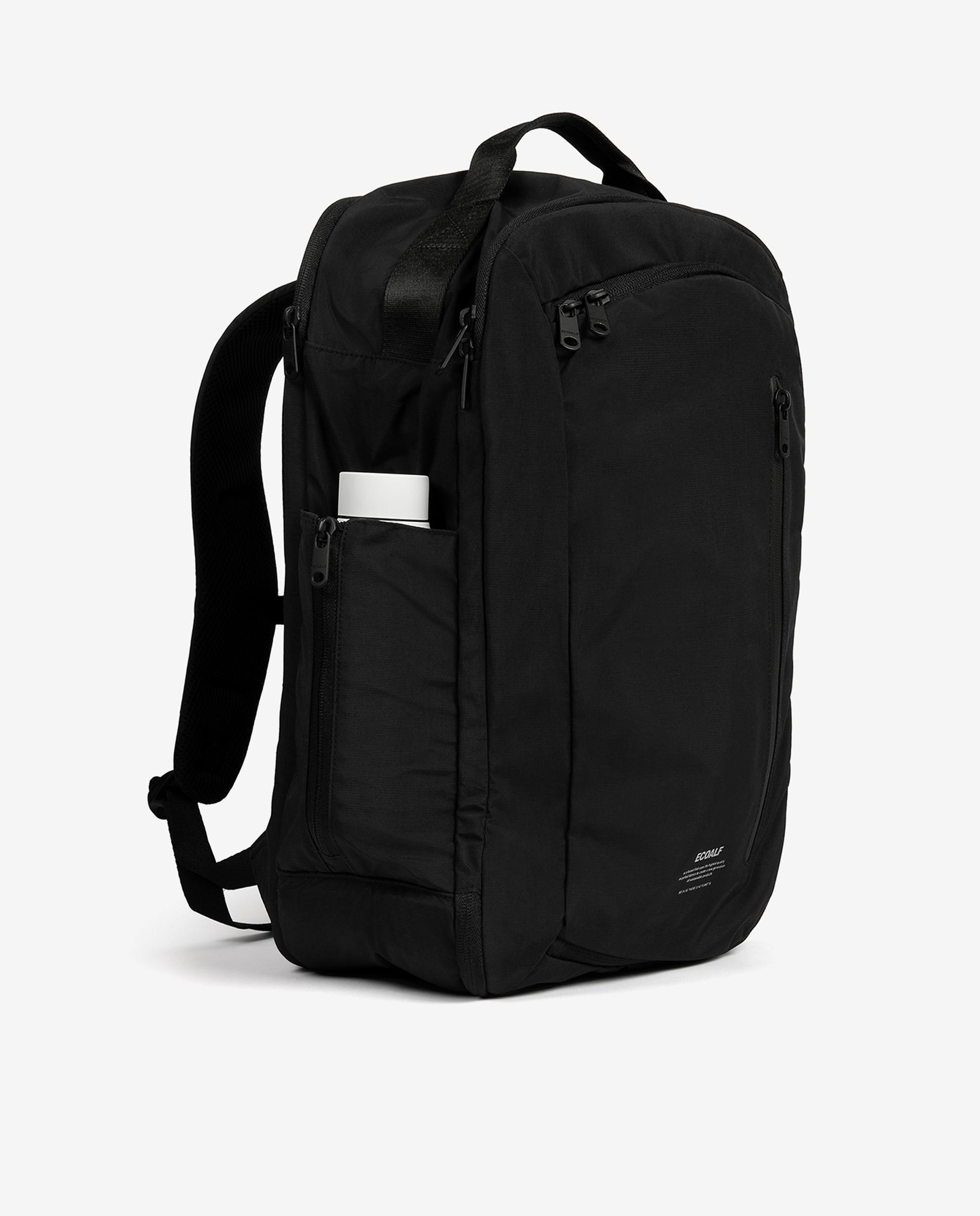 Mochila de hombre oslo con diseño repelente al agua - Ecoalf - Negro Negro-5