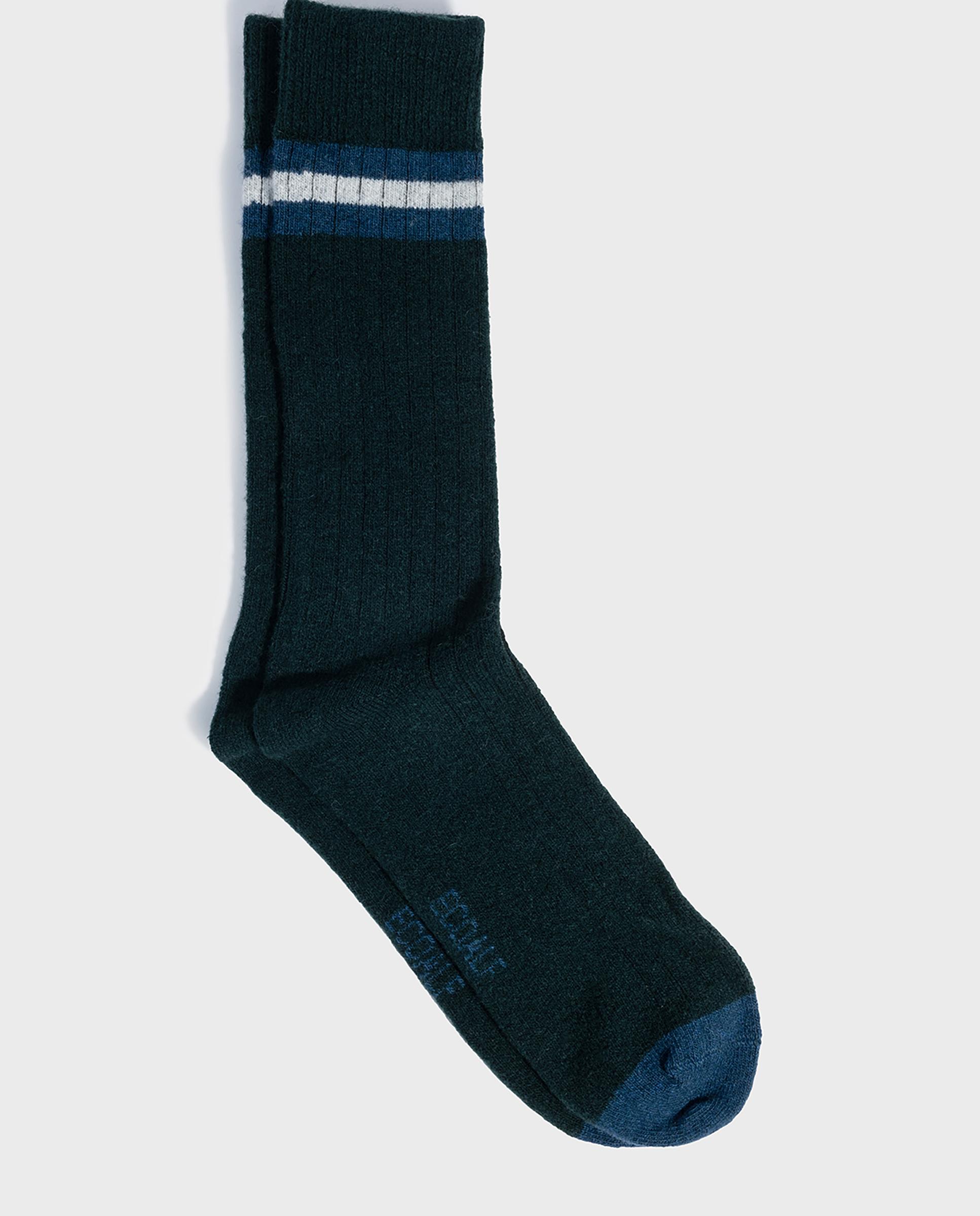 Imagen 1 de Calcetines altos de hombre mountain con diseño cálido y suave - Ecoalf - Verde Verde