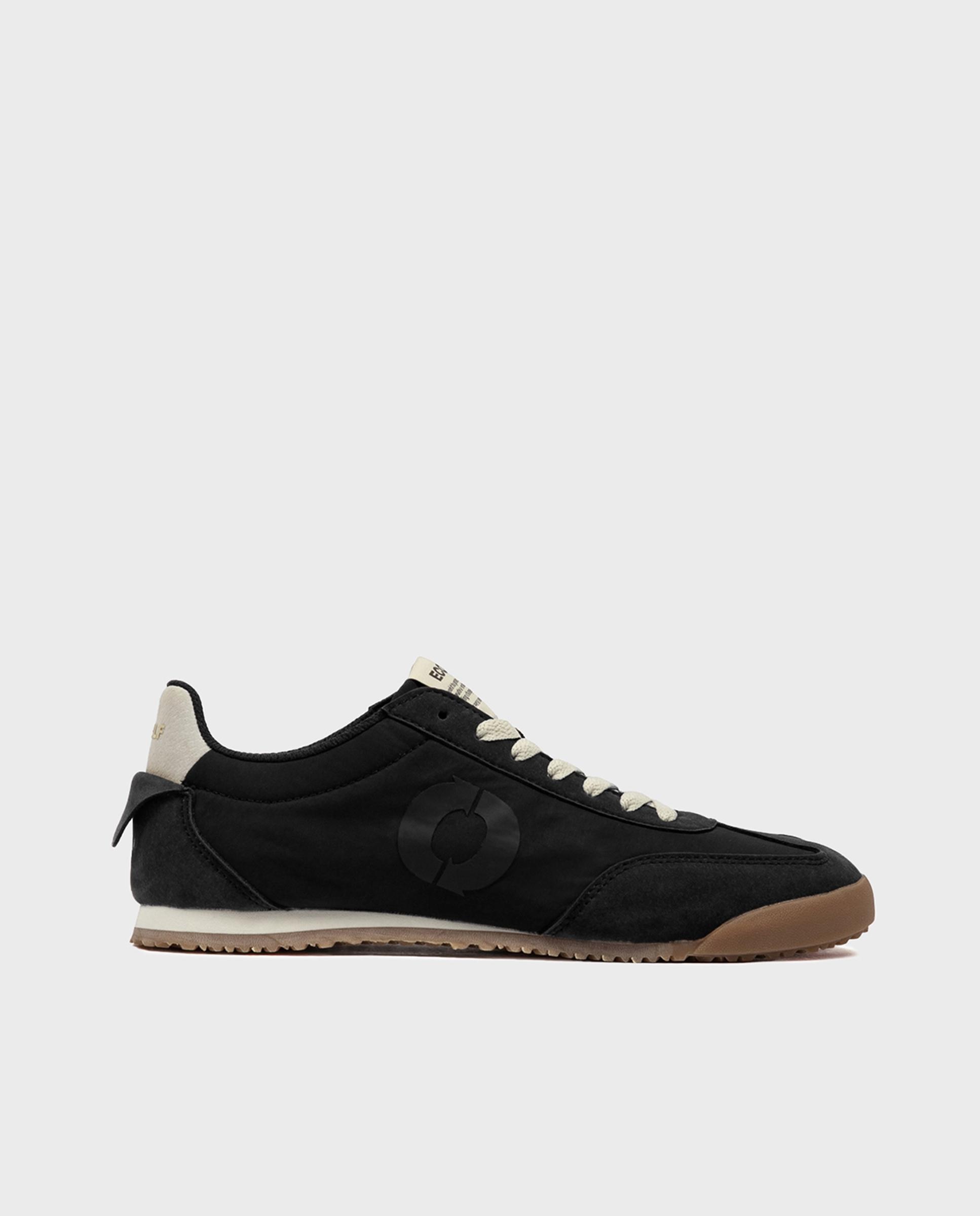 Imagen 0 de Zapatillas retro de mujer orleans confeccionadas en tejido vegano Negro