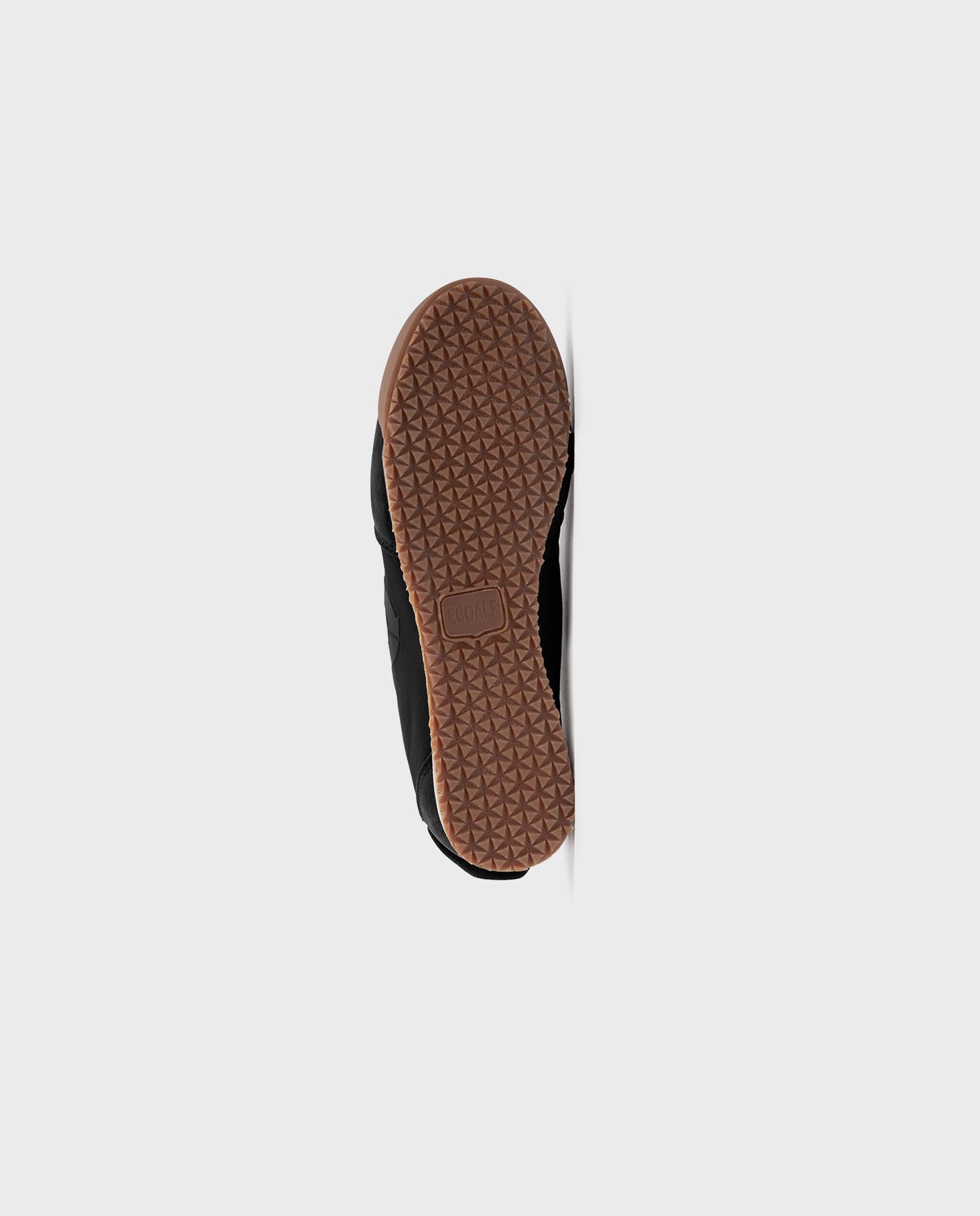 Zapatillas retro de mujer orleans confeccionadas en tejido vegano - Ecoalf - Negro Negro-4