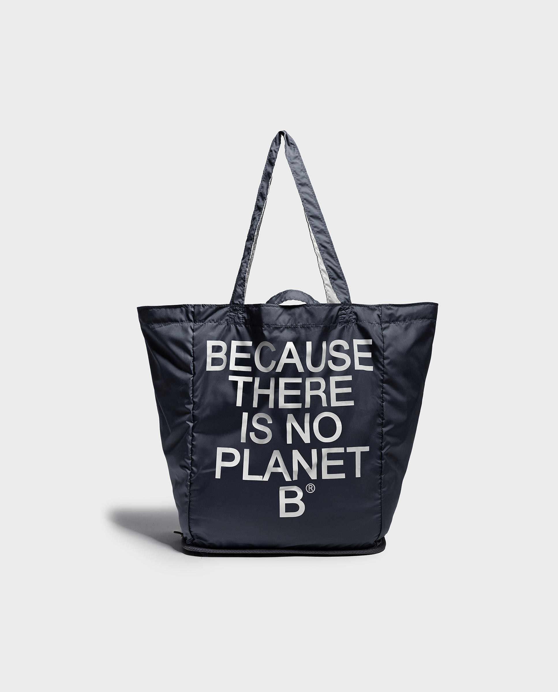Bolso shopper pacho con doble asa - Ecoalf - Gris Gris-1