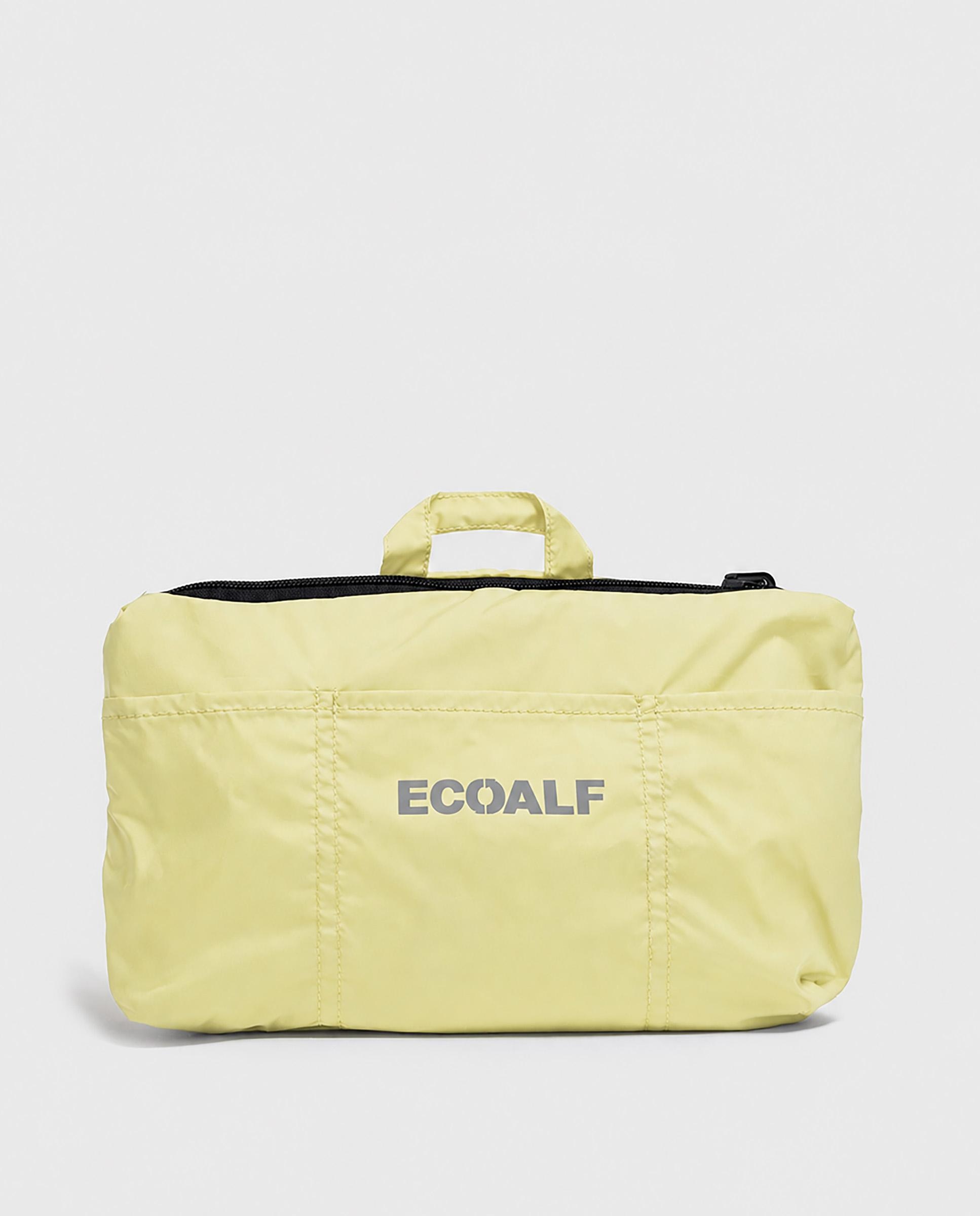 Neceser con doble cierre de cremallera y doble asa - Ecoalf - Amarillo Amarillo-4