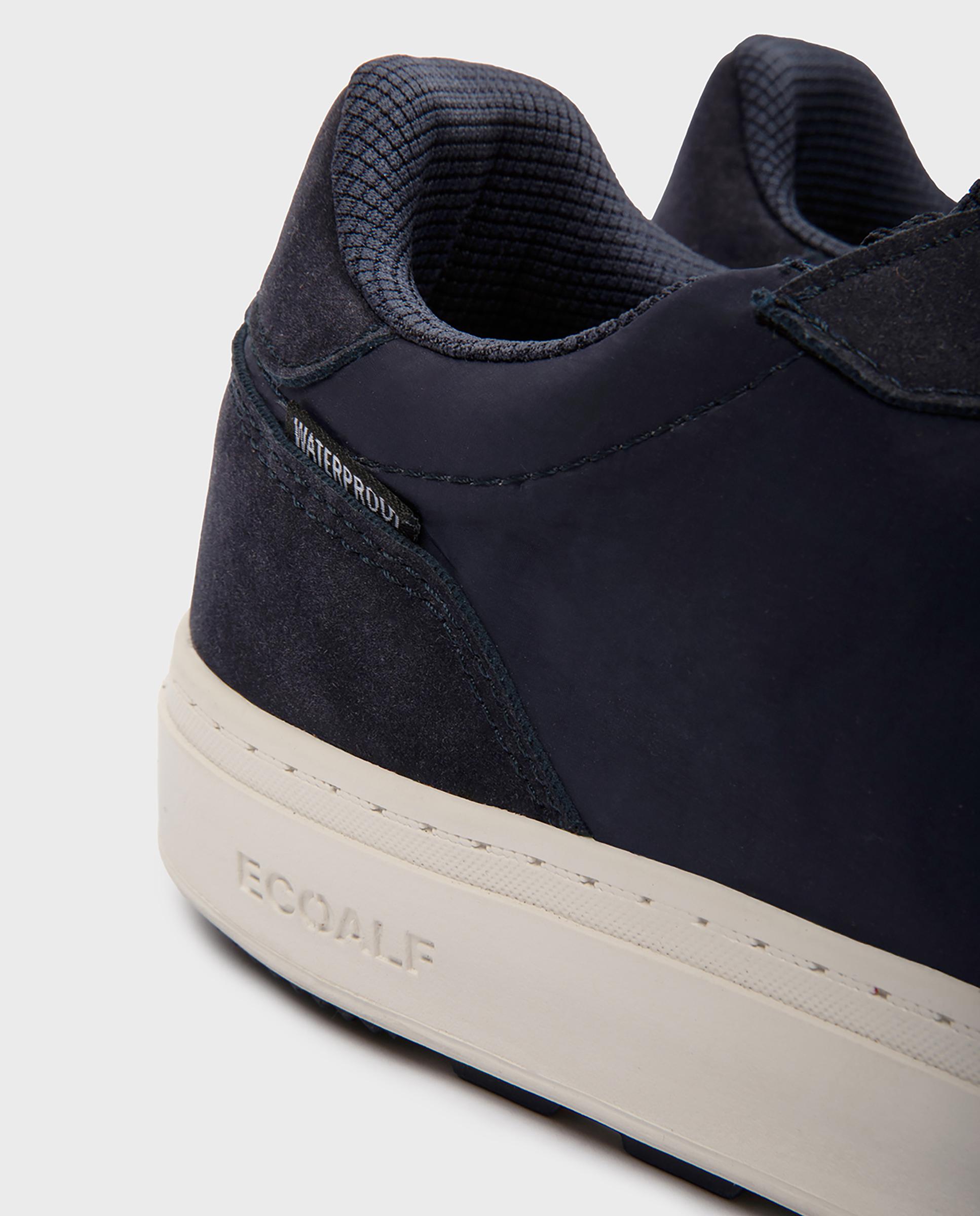 Deportivo de hombre casco cordones textil pglyon sneaker man - Ecoalf - Azul marino Azul marino-2