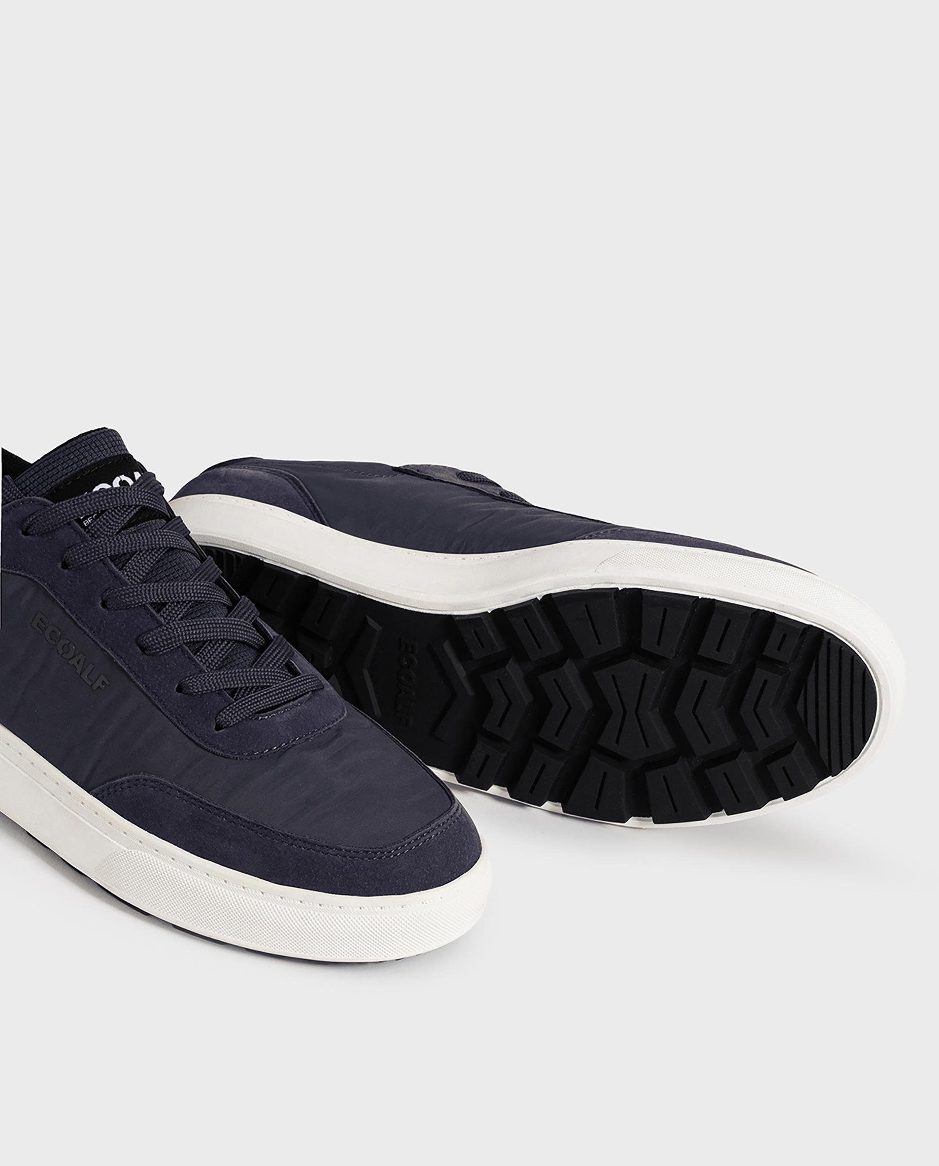 Deportivo de hombre casco cordones textil pglyon sneaker man - Ecoalf - Azul marino Azul marino-6
