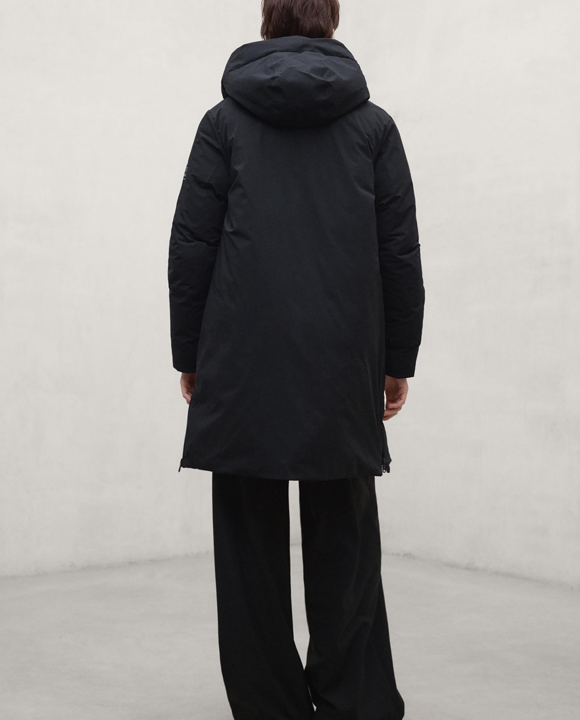 Imagen 3 de Abrigo de mujer mati con cremallera - Ecoalf - Negro Negro