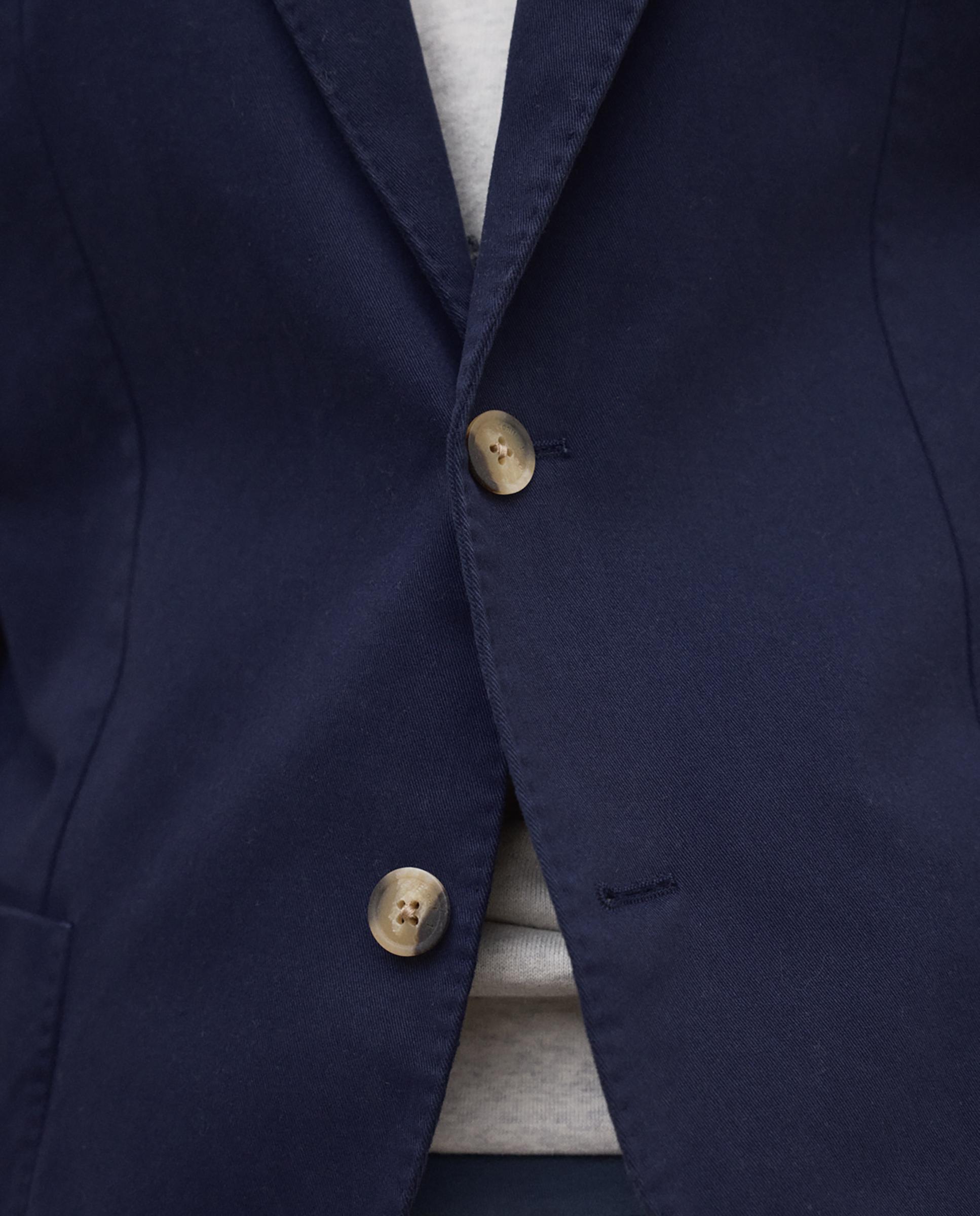 Chaqueta de hombre milani con cierre de botones - Ecoalf - Marino Marino-8