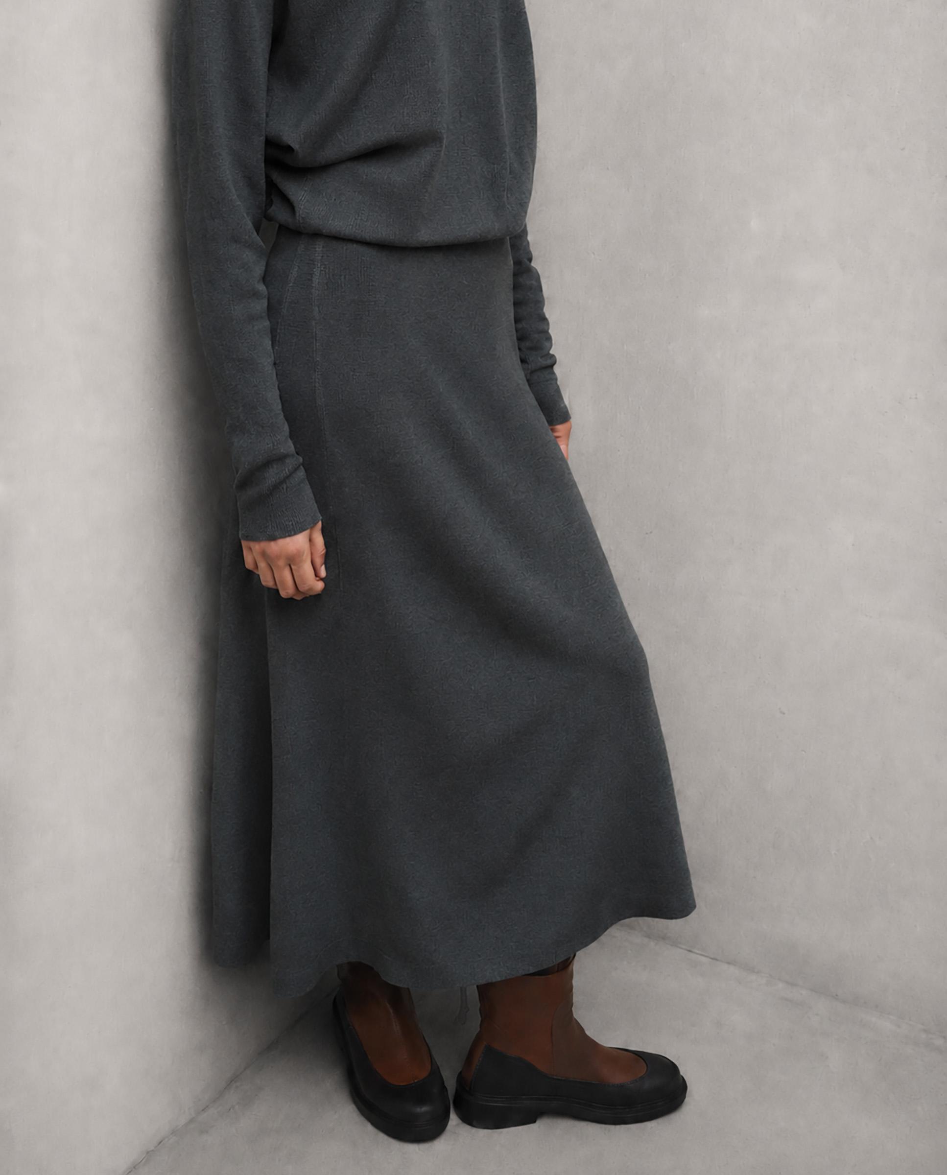 Vestido annie de corte ajustado y mangas raglán - Ecoalf - Azul grisáceo Azul grisáceo-2