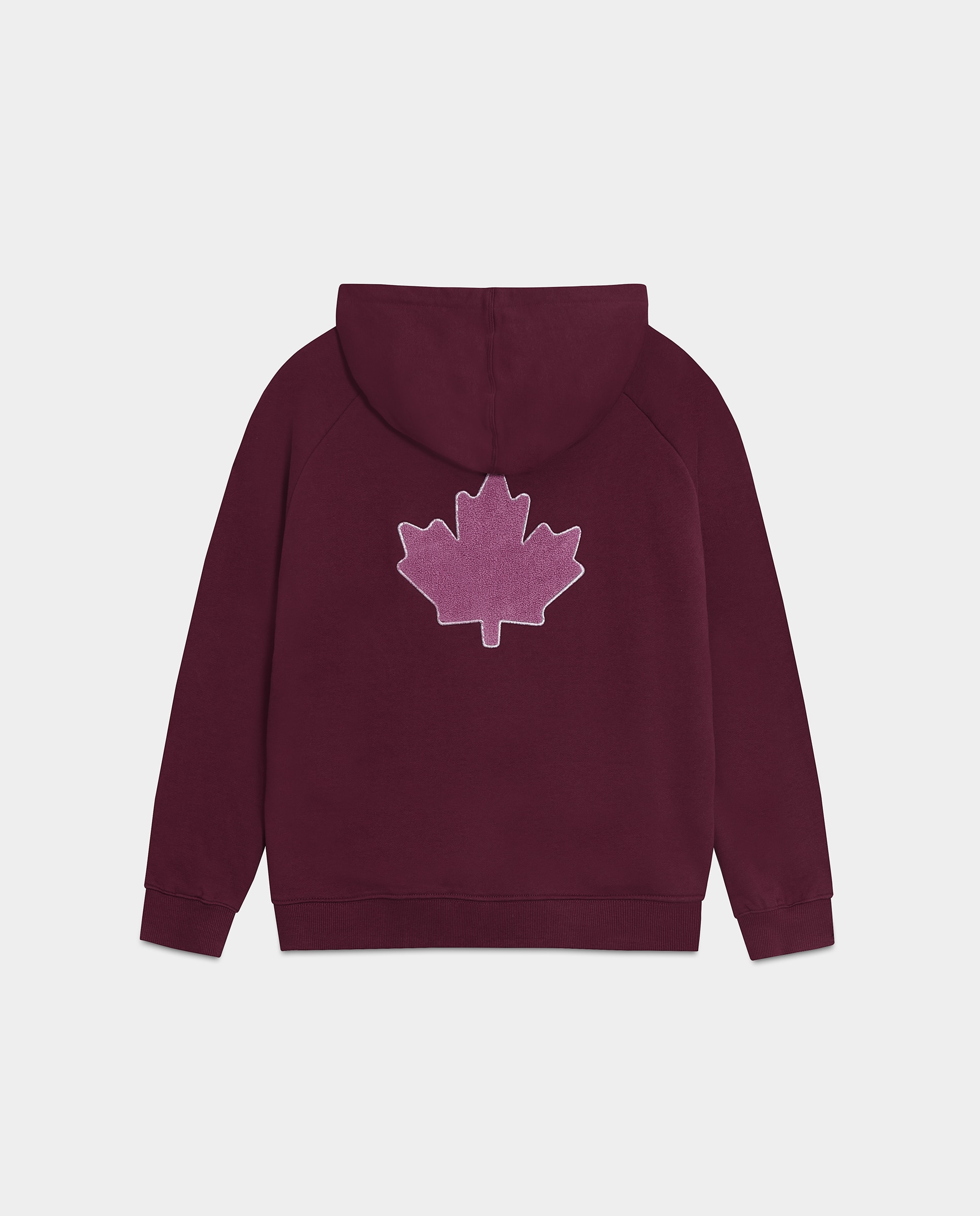 Sudadera de mujer con capucha y logo - Noon - Burdeos Burdeos-5