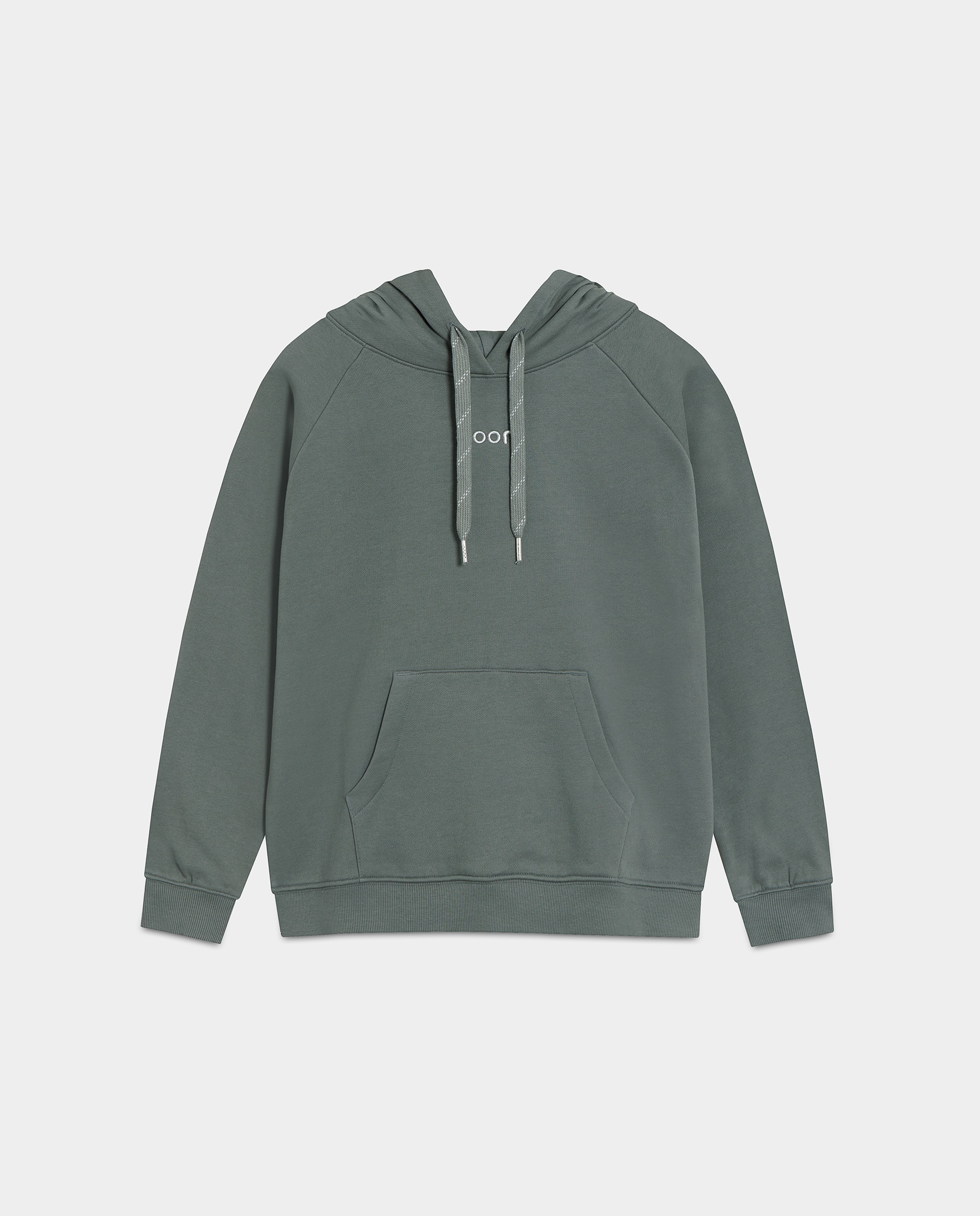 Sudadera de mujer con capucha y logo - Noon - Verde Verde-5