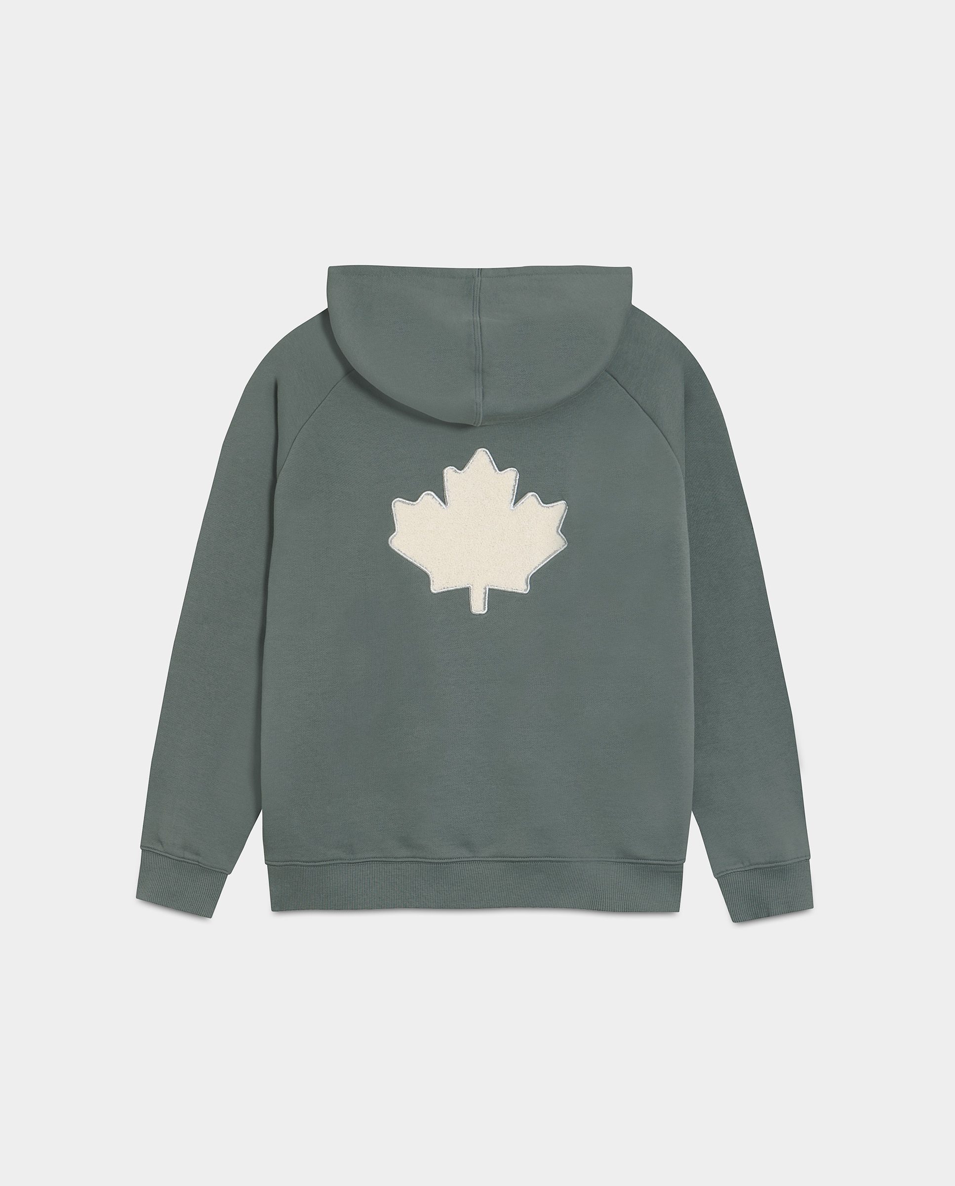 Sudadera de mujer con capucha y logo - Noon - Verde Verde-6