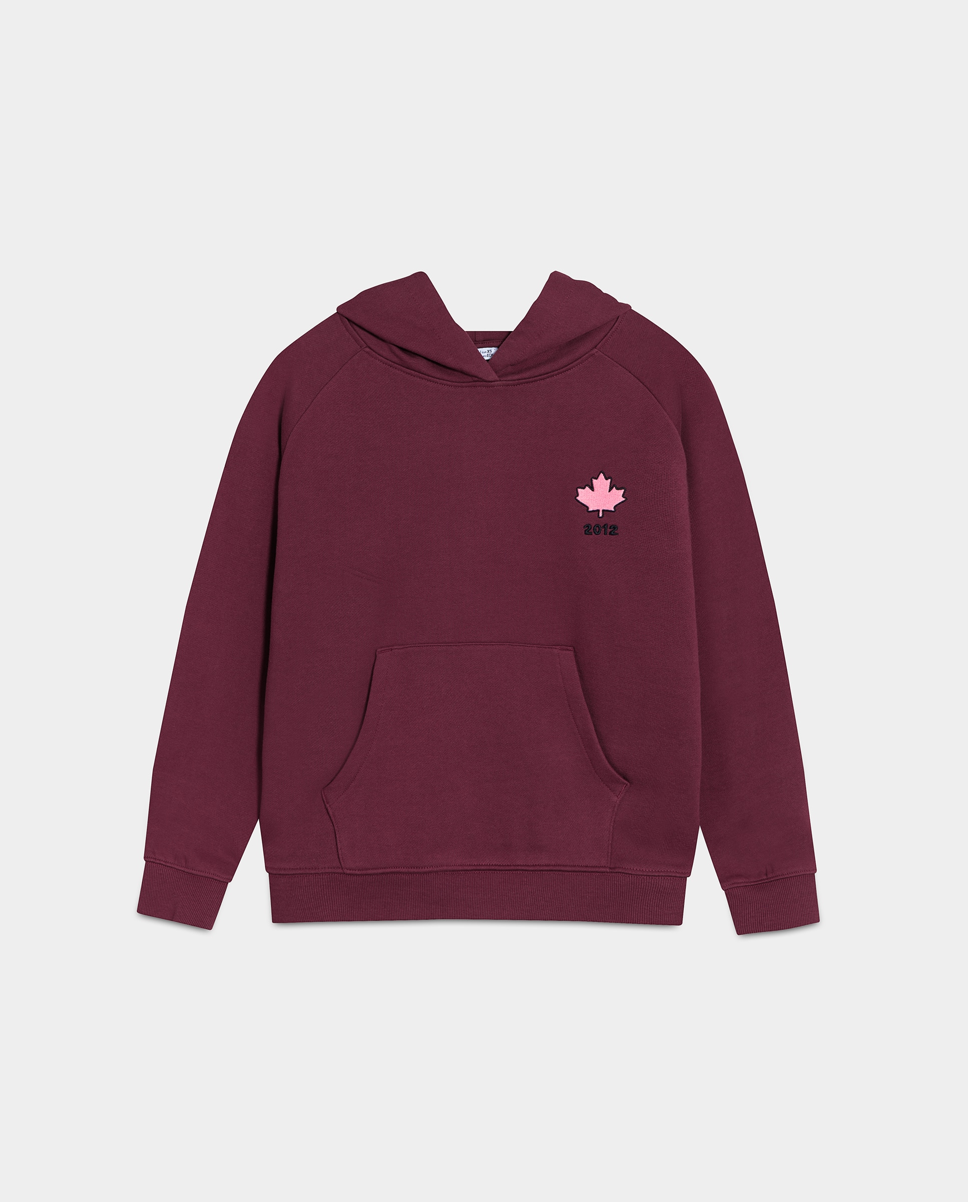 Sudadera de mujer capucha print - Noon - Rosa Rosa-6