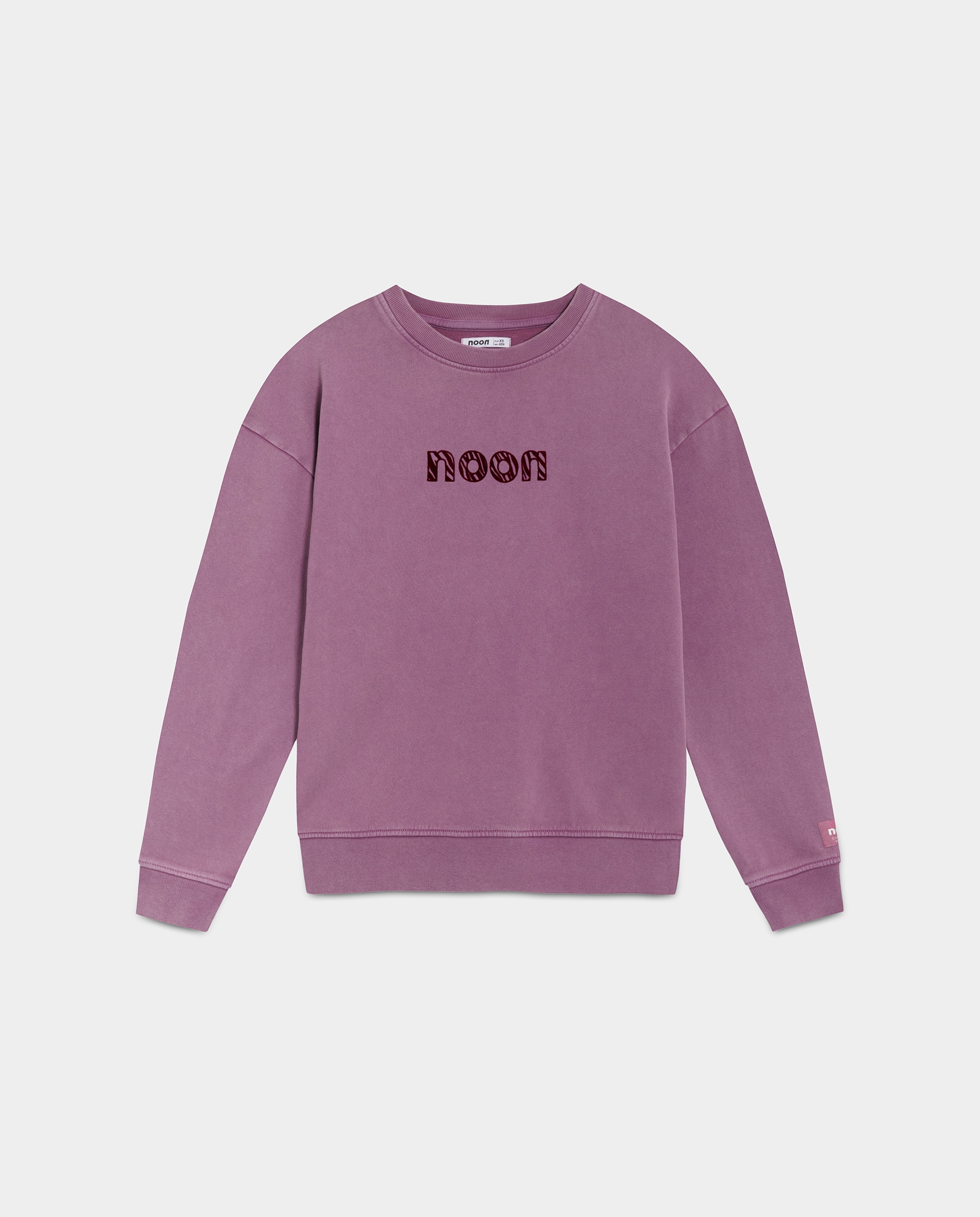 Sudadera logo de mujer - Noon - Rosa Rosa-6