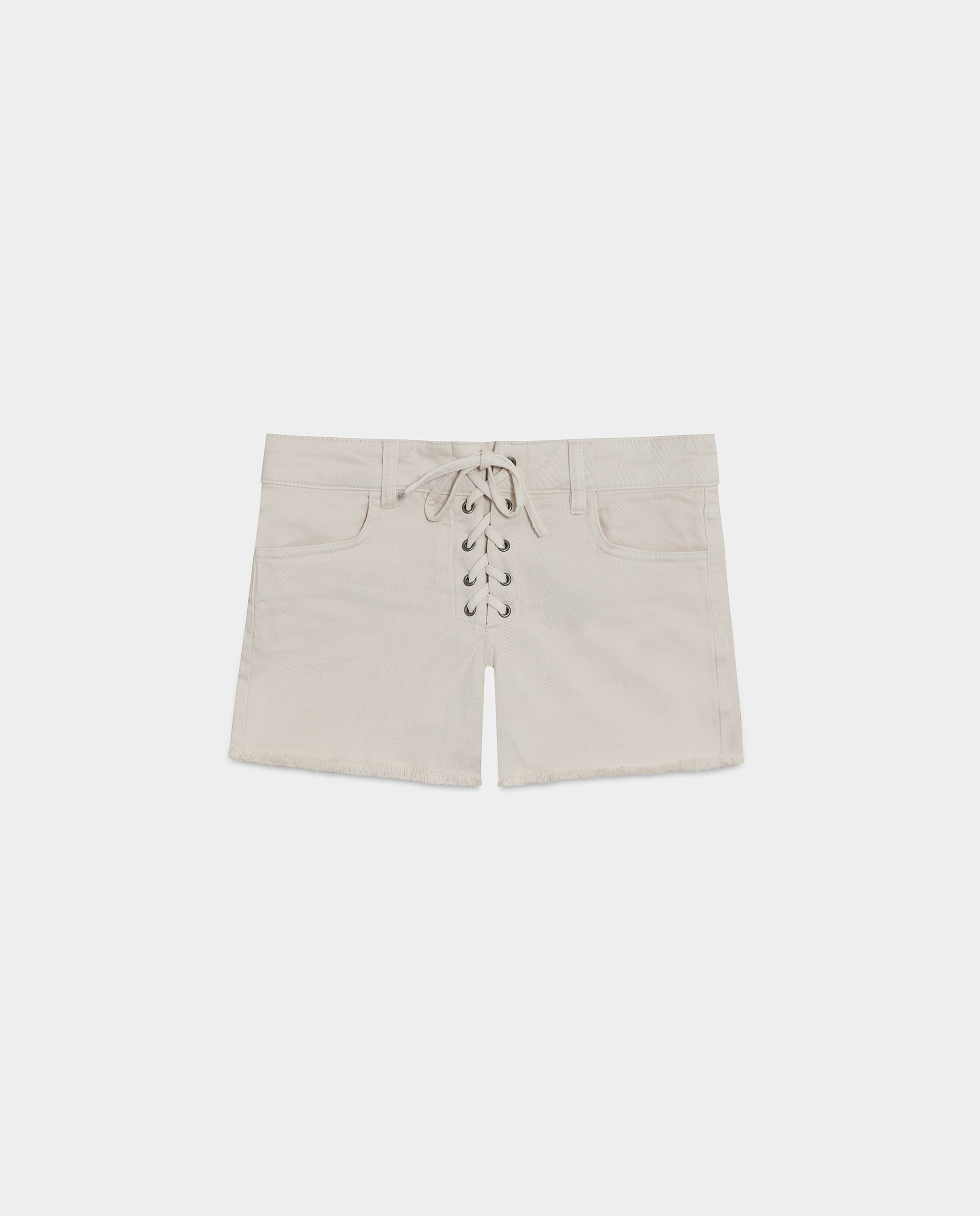 Short de mujer con cordón - Noon - Crudo Crudo-5