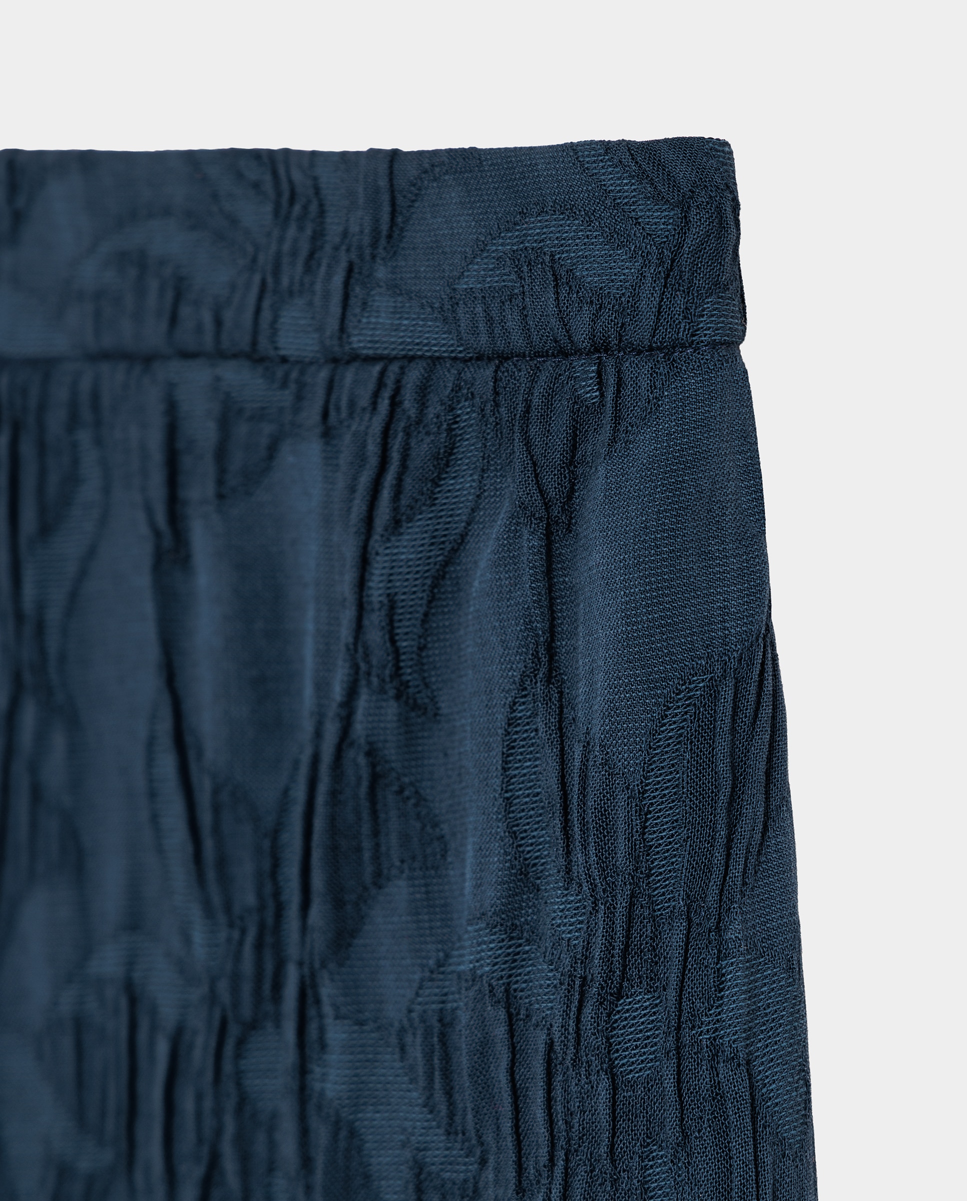 Imagen 5 de Pantalón recto efecto bombacho de mujer - Noon - Azul Azul