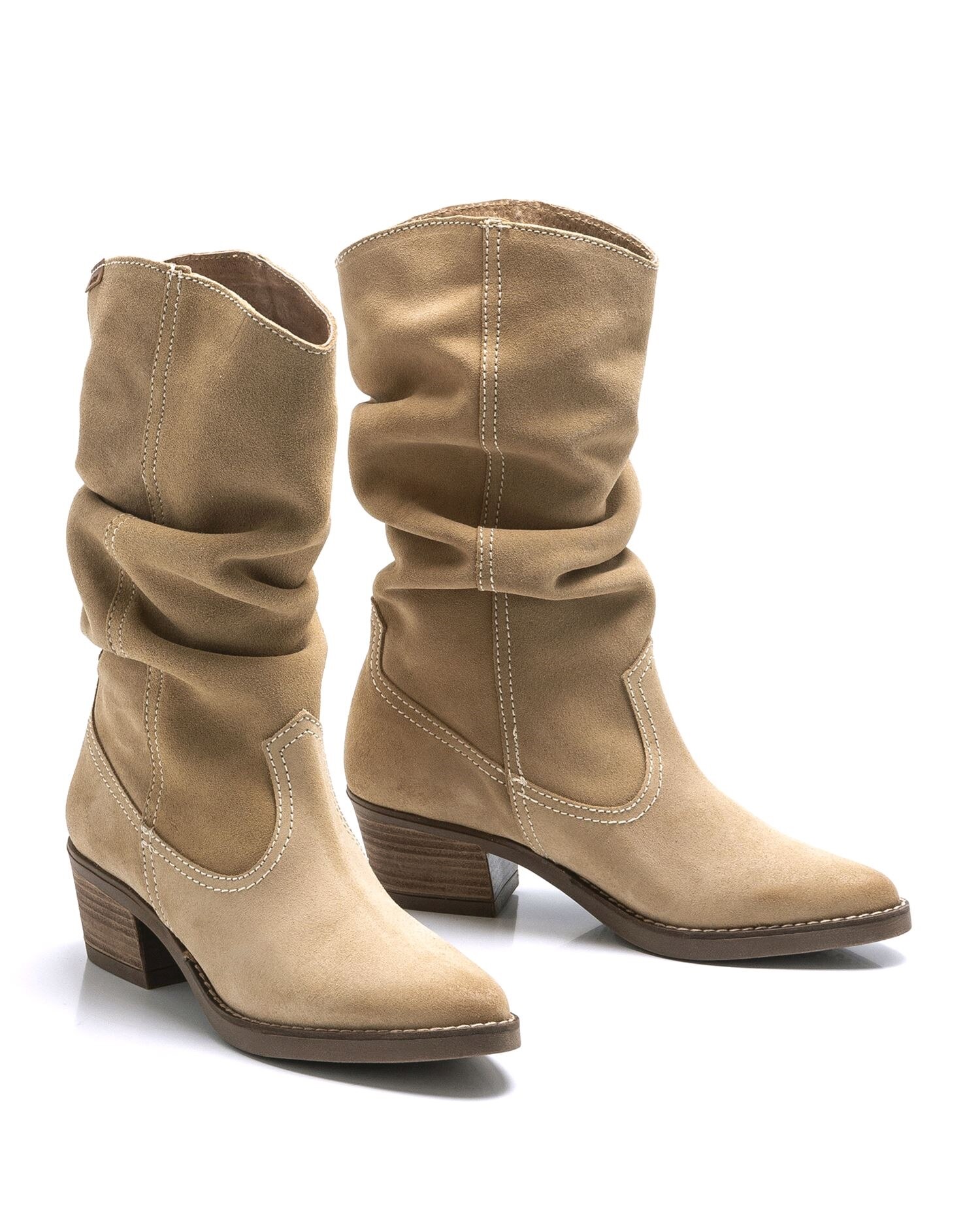 Botas mujer arrugadas hot sale