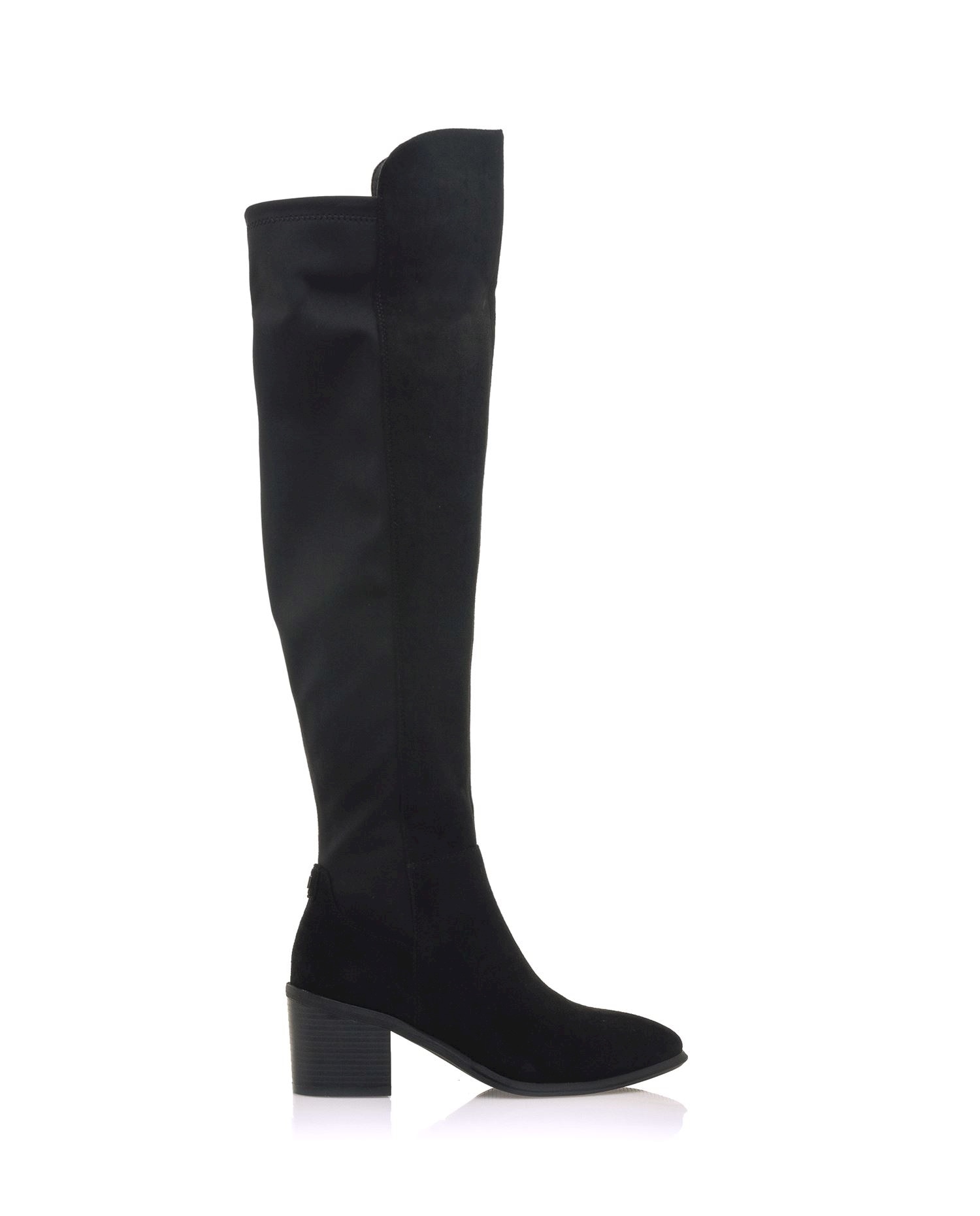 Botas de tac n de mujer XXL estilo mosquetera Mariamare El