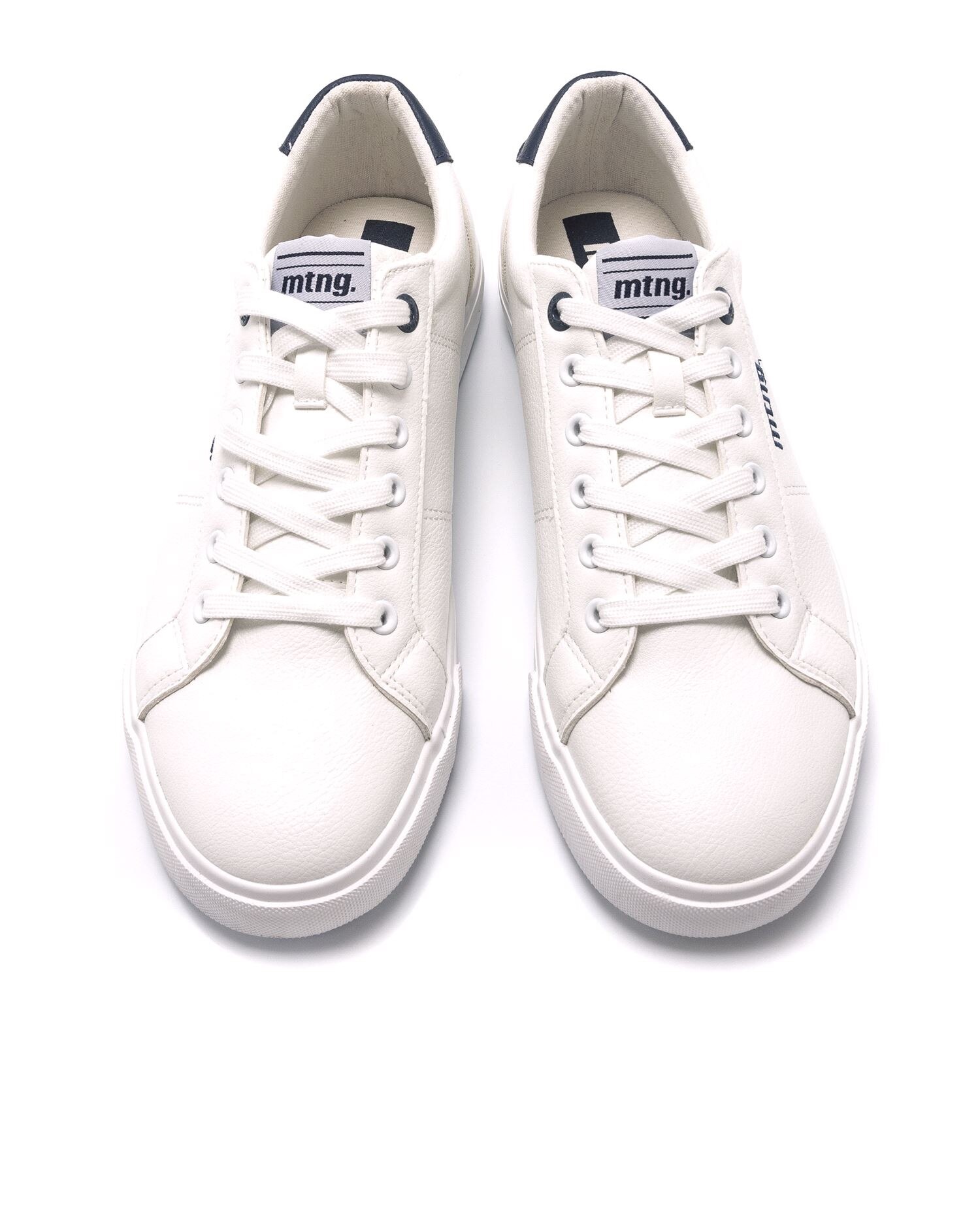 Zapatillas deportivas de hombre en color blanco con detalles en