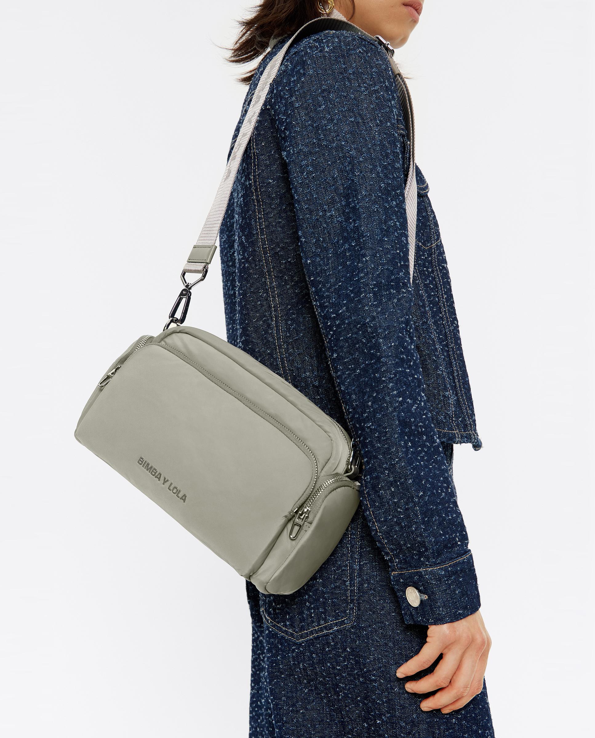 Bolso Bandolera Asa Bandolera Bimba Y Lola Bandolera De Mujer Mediana Piedra Oscuro Gris Bimba Y Lola · El