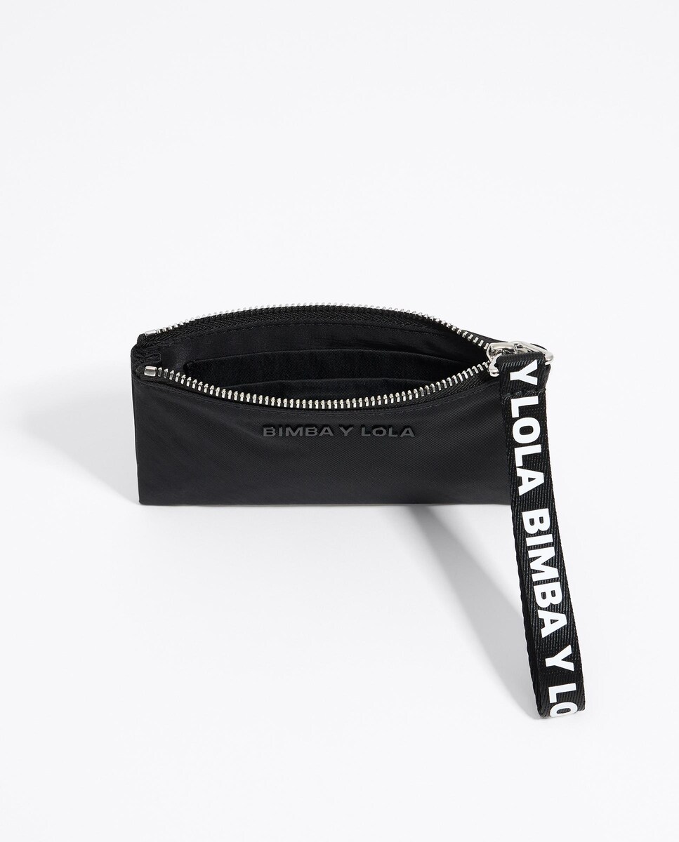 Monedero de mujer nylon negro · Bimba y Lola · El Corte Inglés