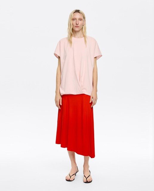 Vestido midi tipo sudadera