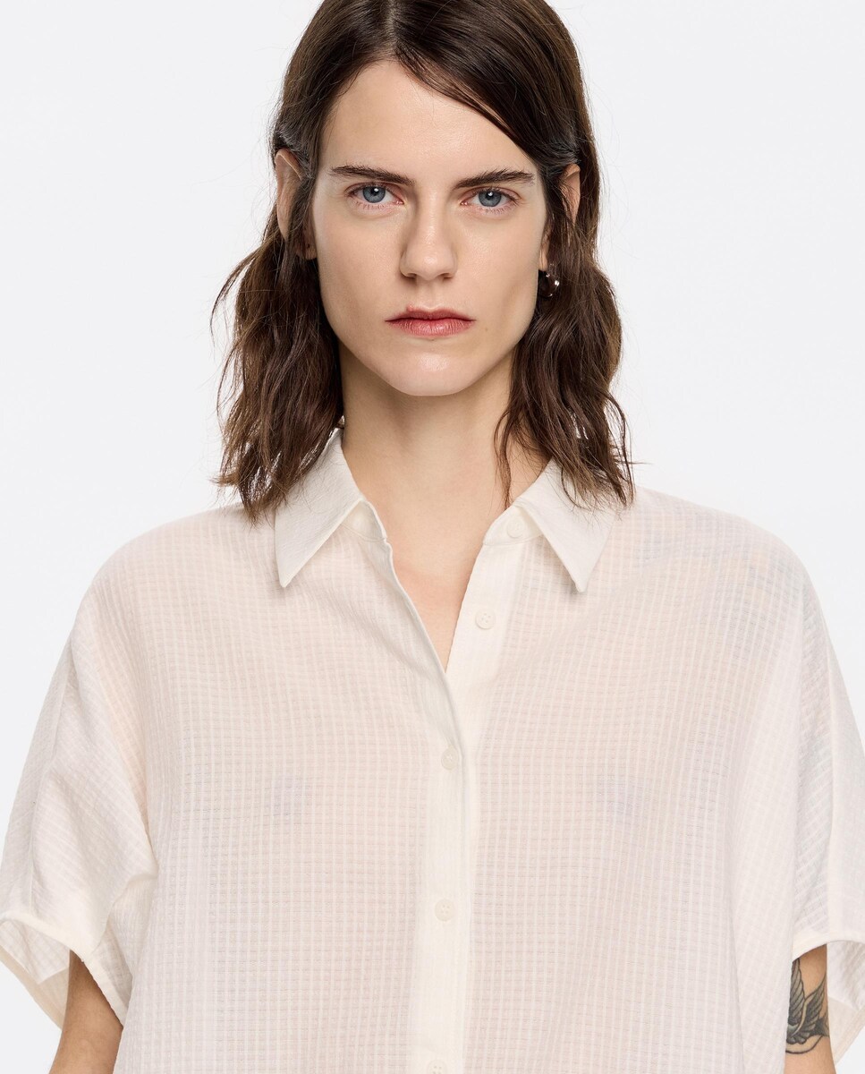 Camisa De Punto Gofrado Con Botones, Chaqueta De Novio De Gr | Cuotas
