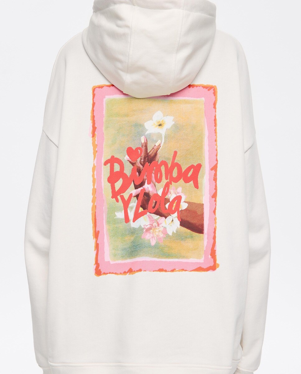 Sweatshirt Sudadera Gris Bimba Y Lola Sudadera Bimba Y Lola Barata