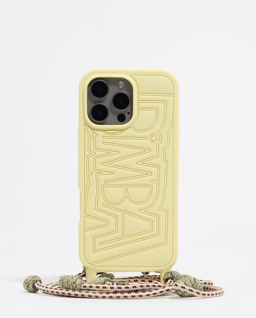 Imagen 0 de Funda iPhone 15 Pro Max de silicona amarilla