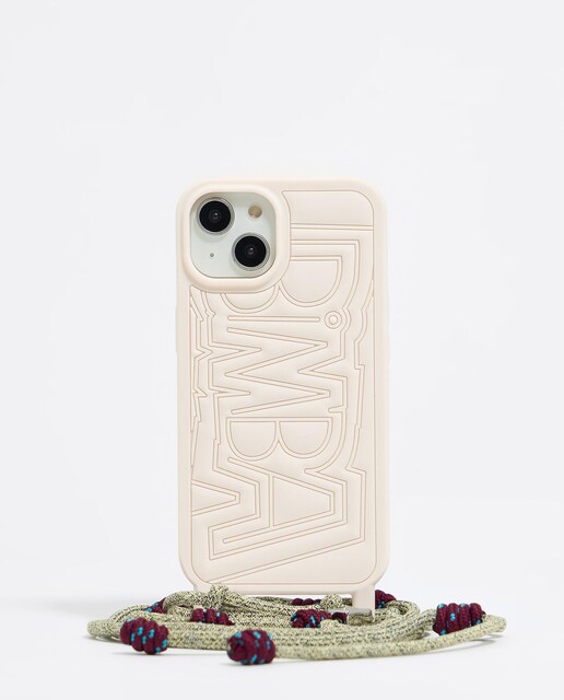 Imagen 0 de Funda iPhone 13 de silicona marfil