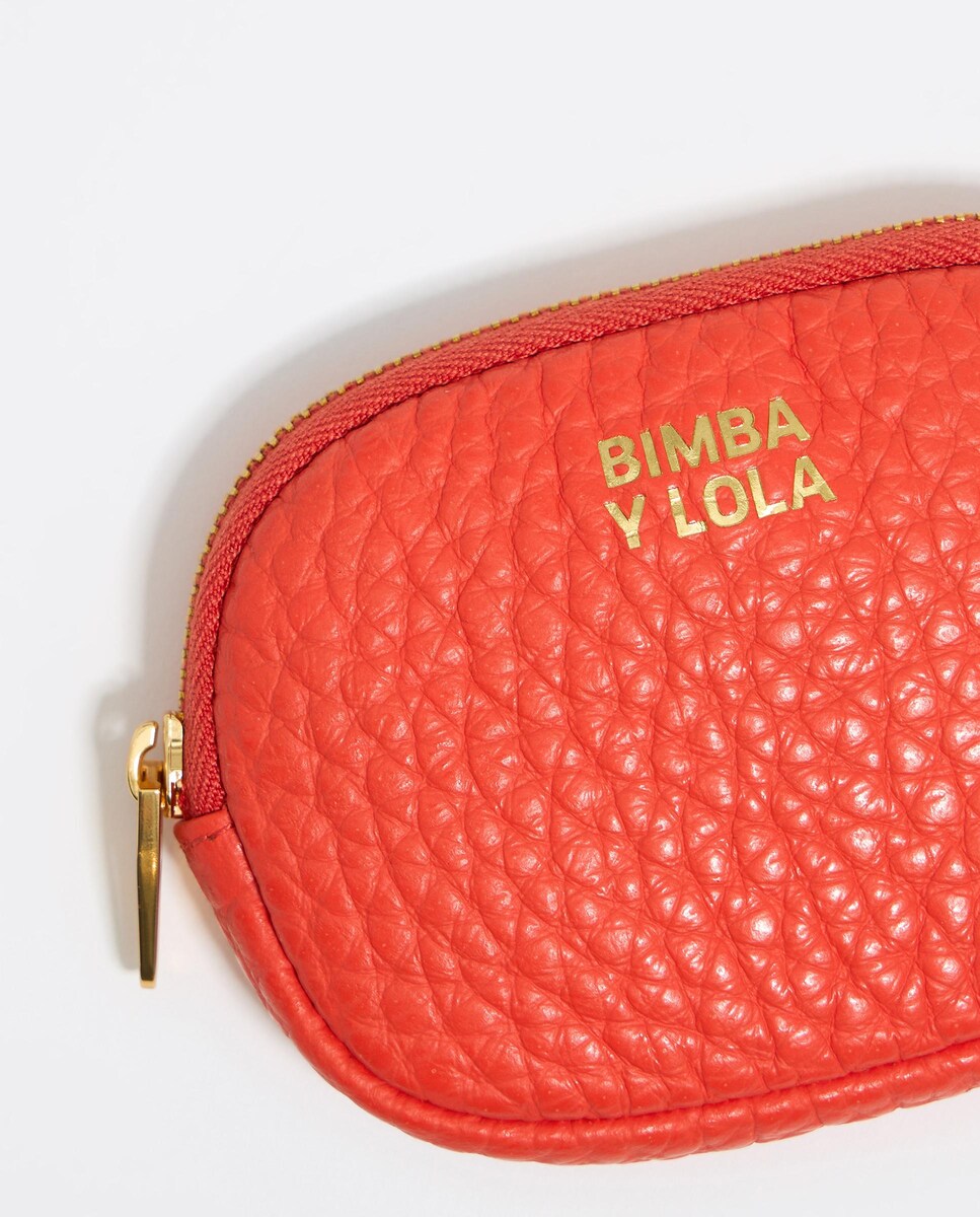 Monedero Ovalado Monedero Piel Bimba Y Lola Cartera Nylon Bimba Y