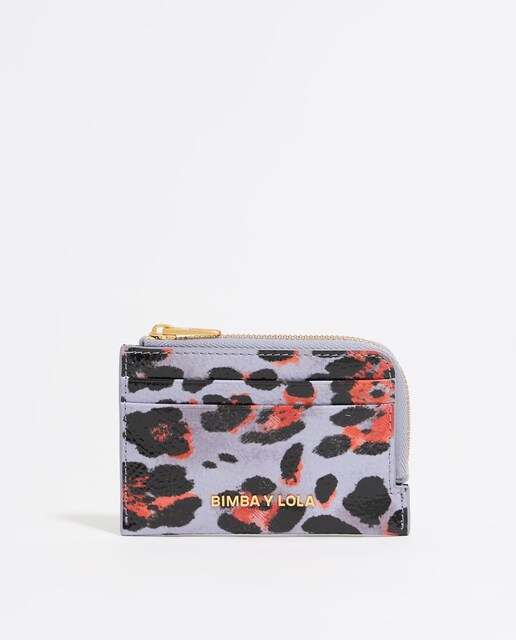 Imagen 0 de Monedero de mujer con estampado Leopard