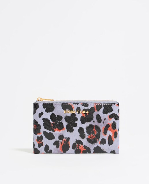 Imagen 0 de Monedero de mujer con estampado Leopard