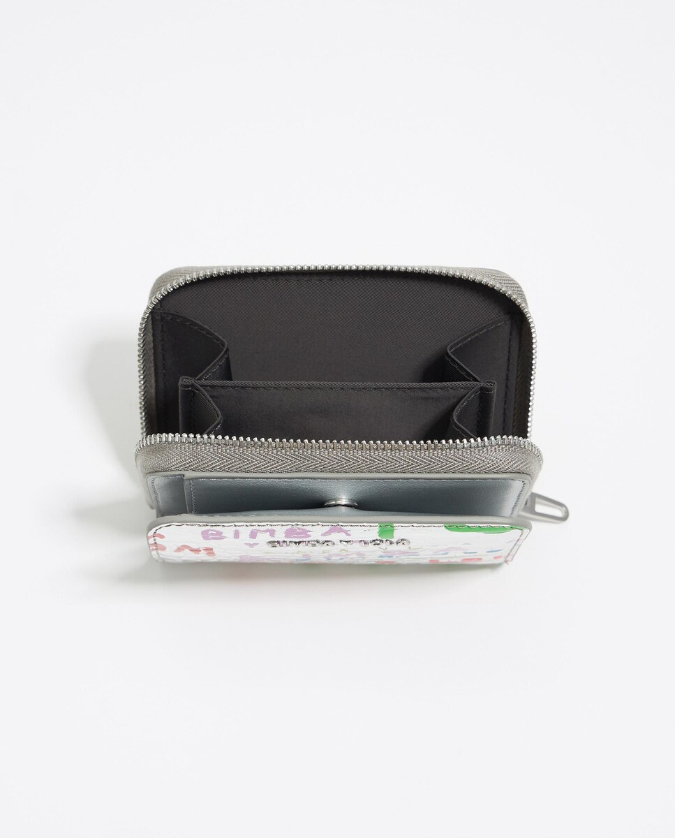 Tarjetero de mujer grabado cocodrilo · Bimba y Lola · El Corte Inglés