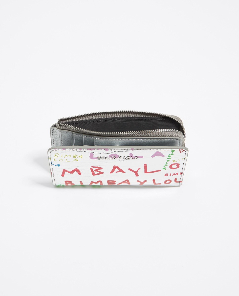 Corte Inglés Monedero Bimba Y Lola Plateado Cartera De Mujer