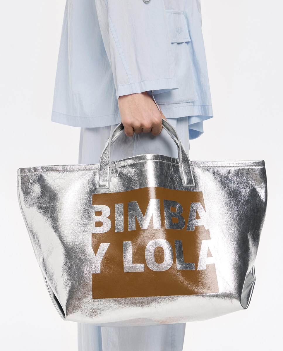 Bolso de hombro de mujer tipo shopper grande · Bimba y Lola · El - Main Image