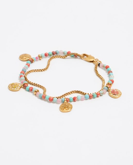 Imagen 0 de Pulsera doble de colores
