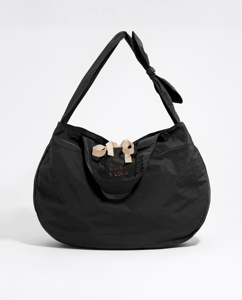 Bolso de hombro de mujer shopper grande nylon · Bimba y Lola · El