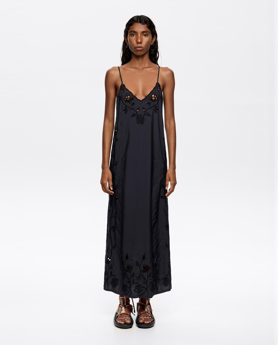 Vestidos Ibicencos Vestidos Blanco Y Negro El Corte InglÃ©s